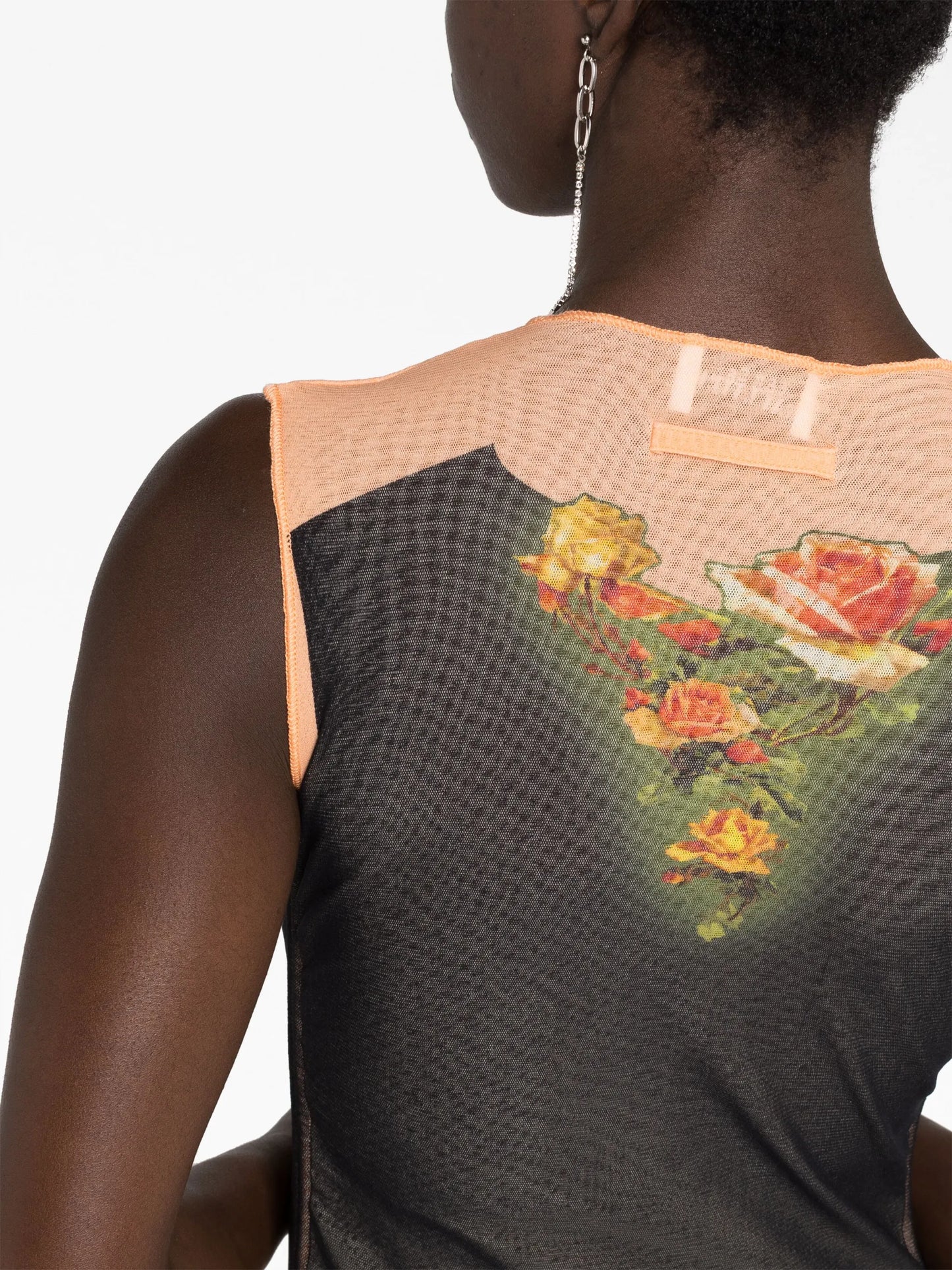 Fleurs Petit Grand-print dress