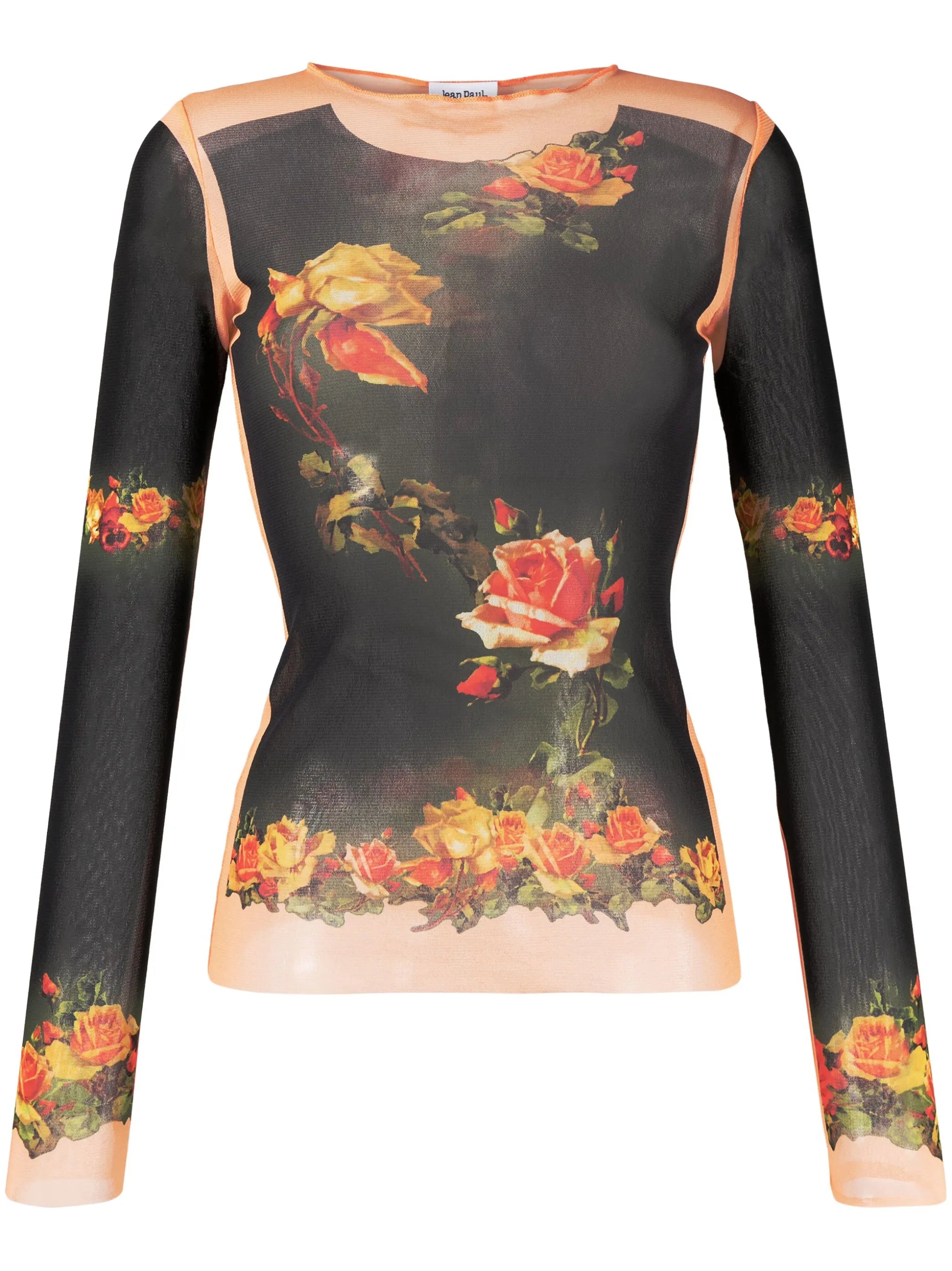 Fleurs Petit Grand-print top