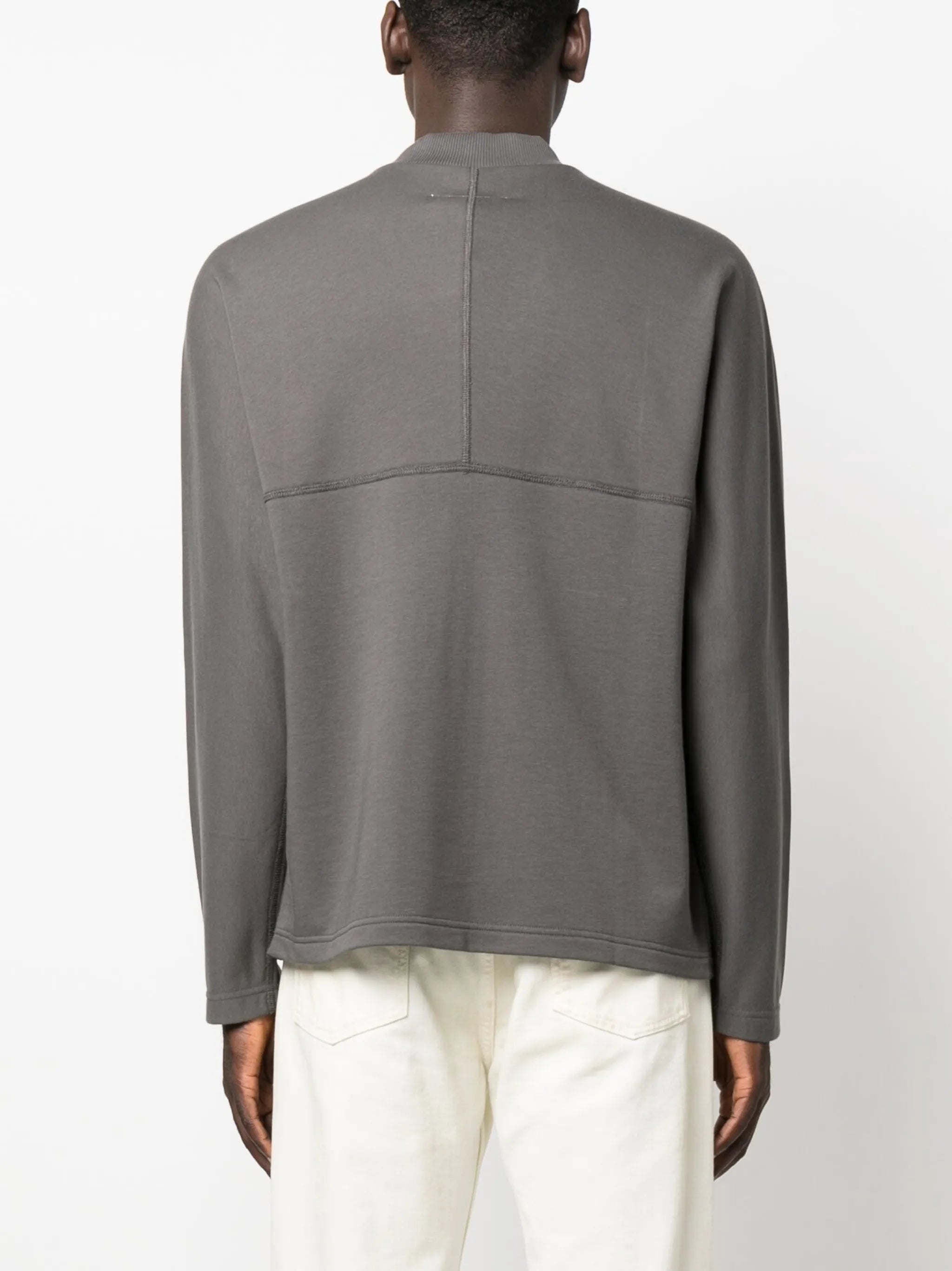 logo-print high-neck sweatshirt