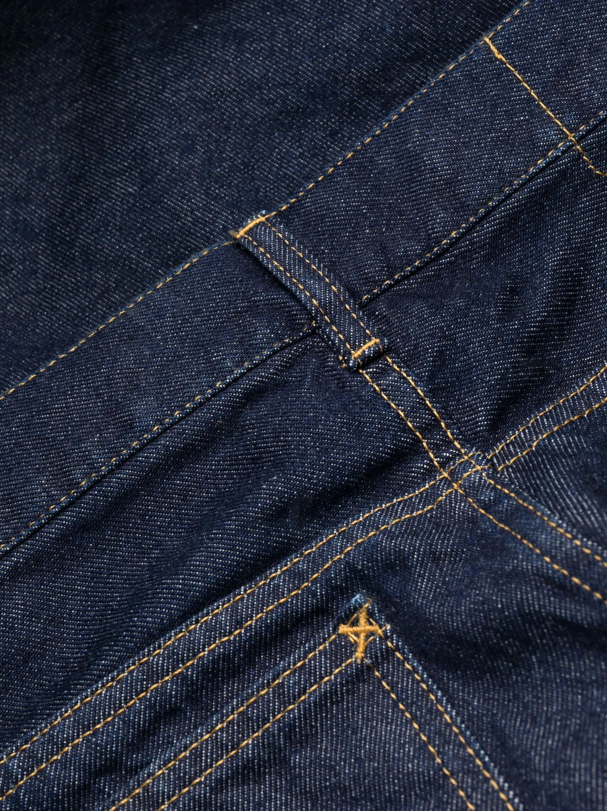 mid-rise straight-leg jeans