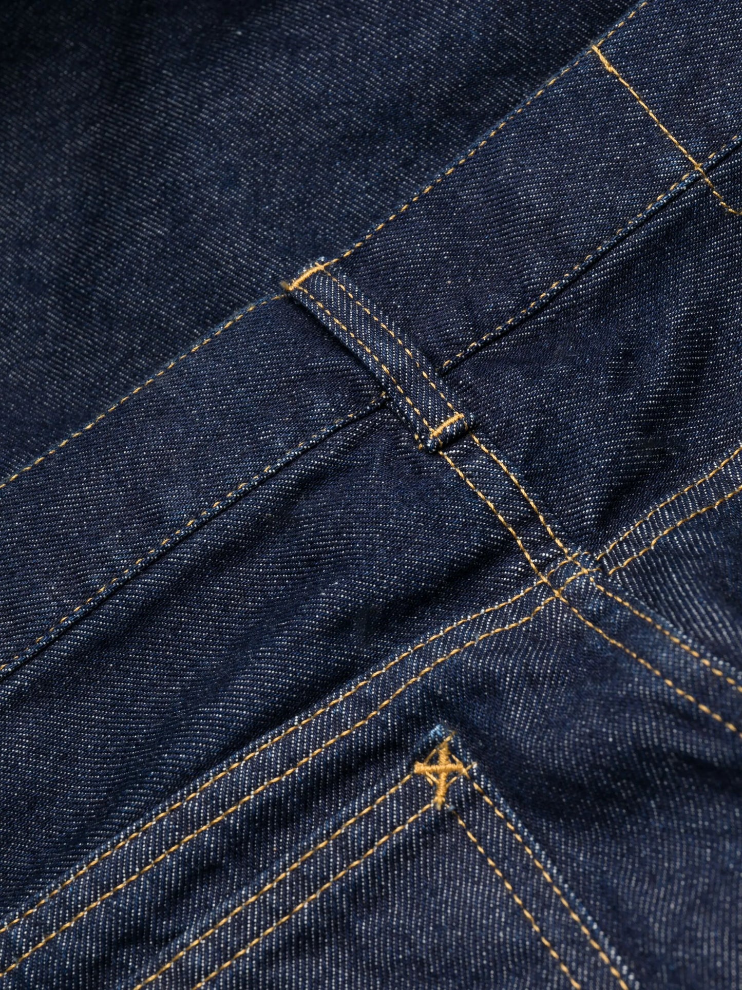 mid-rise straight-leg jeans