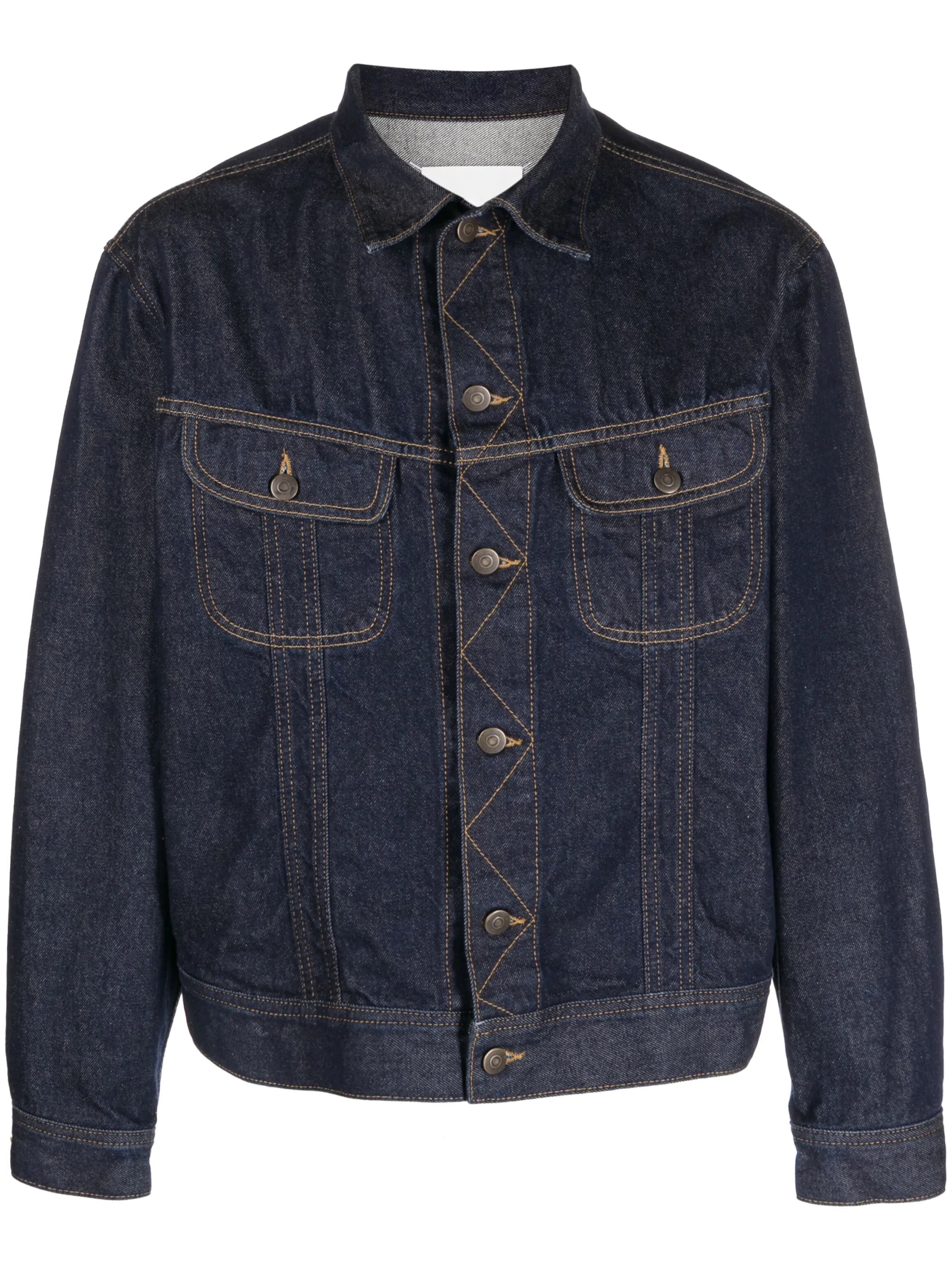 long-sleeve denim jacket