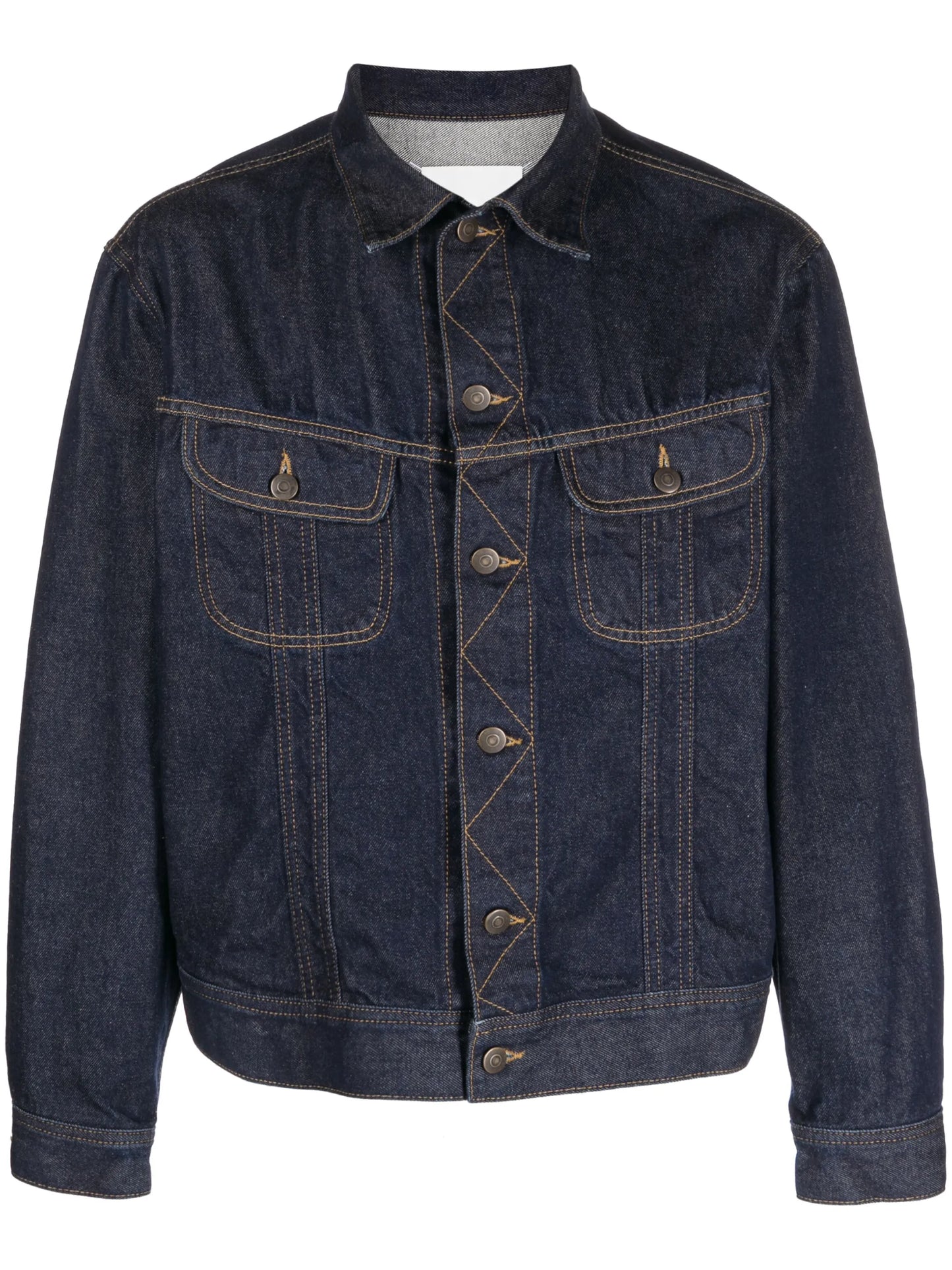 long-sleeve denim jacket