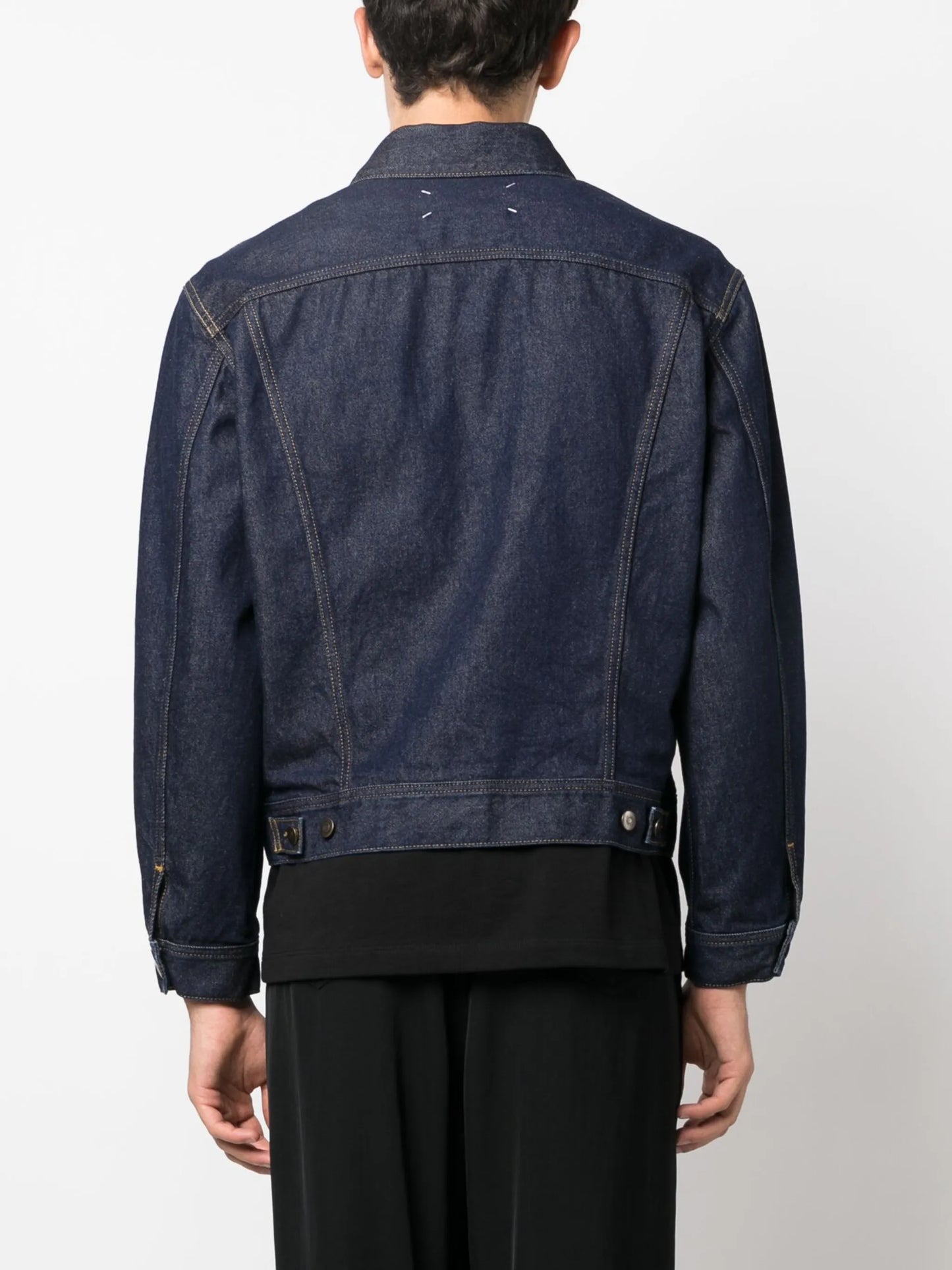 long-sleeve denim jacket