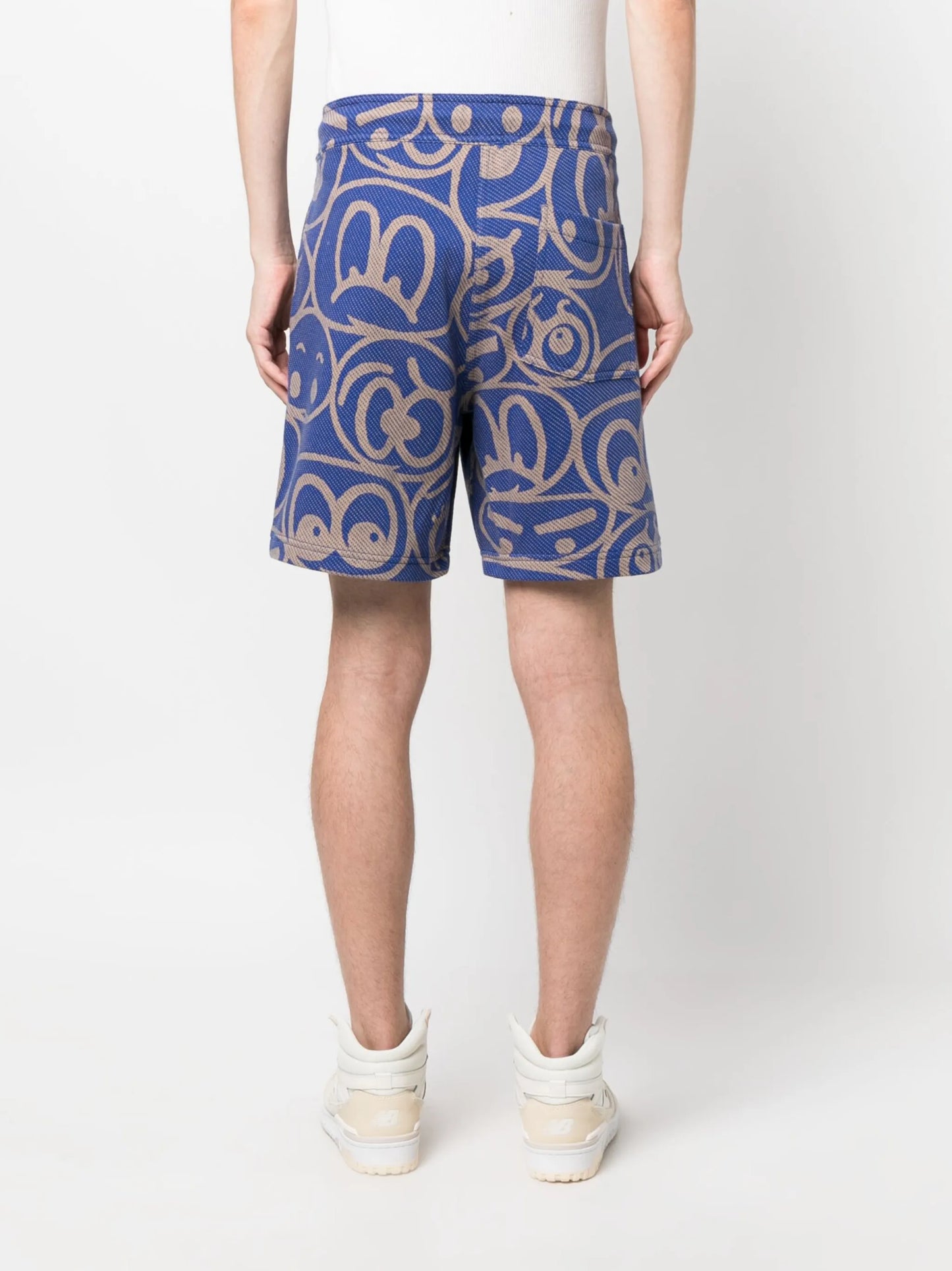 graphic-print bermuda shorts