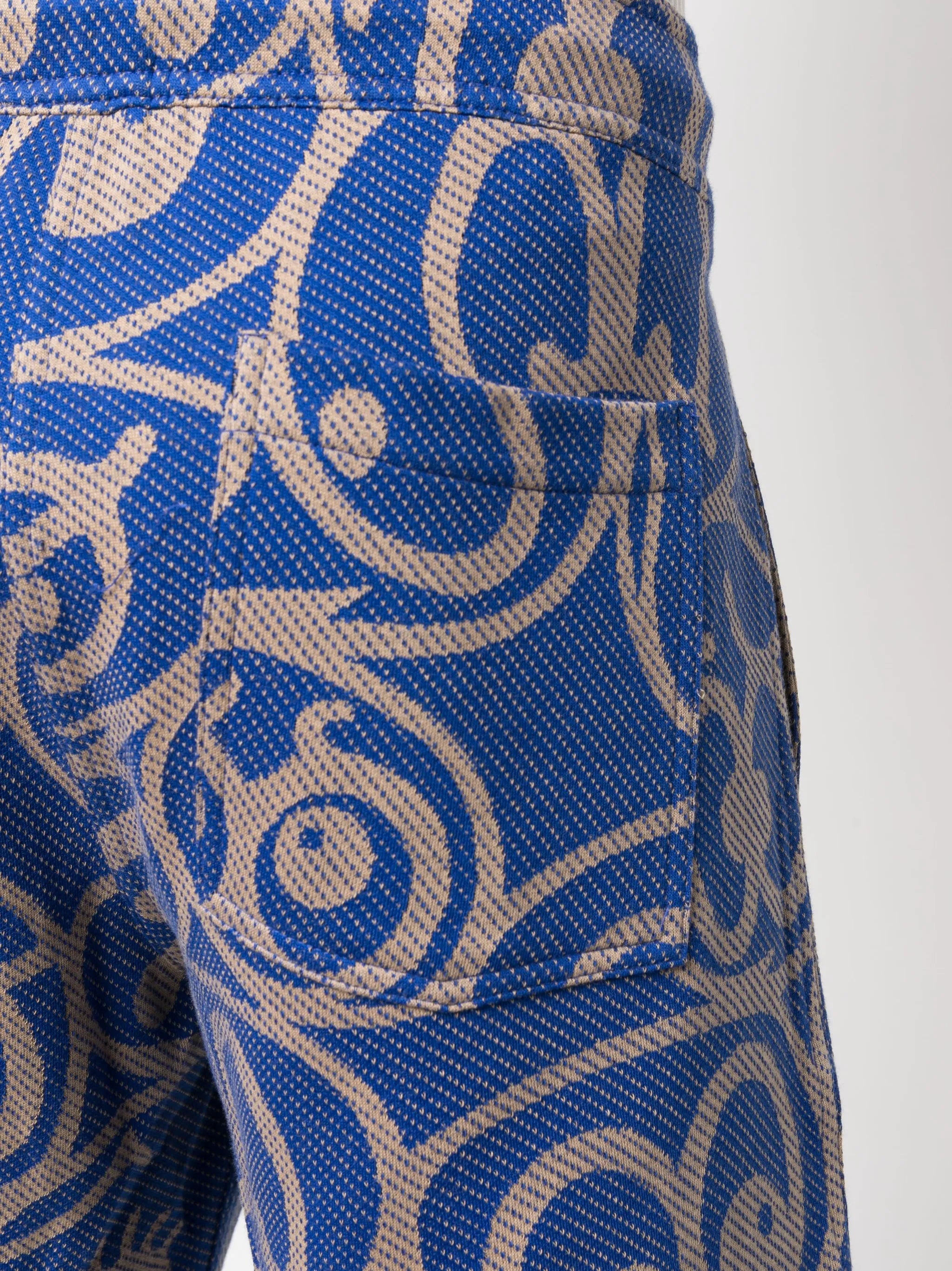 graphic-print bermuda shorts