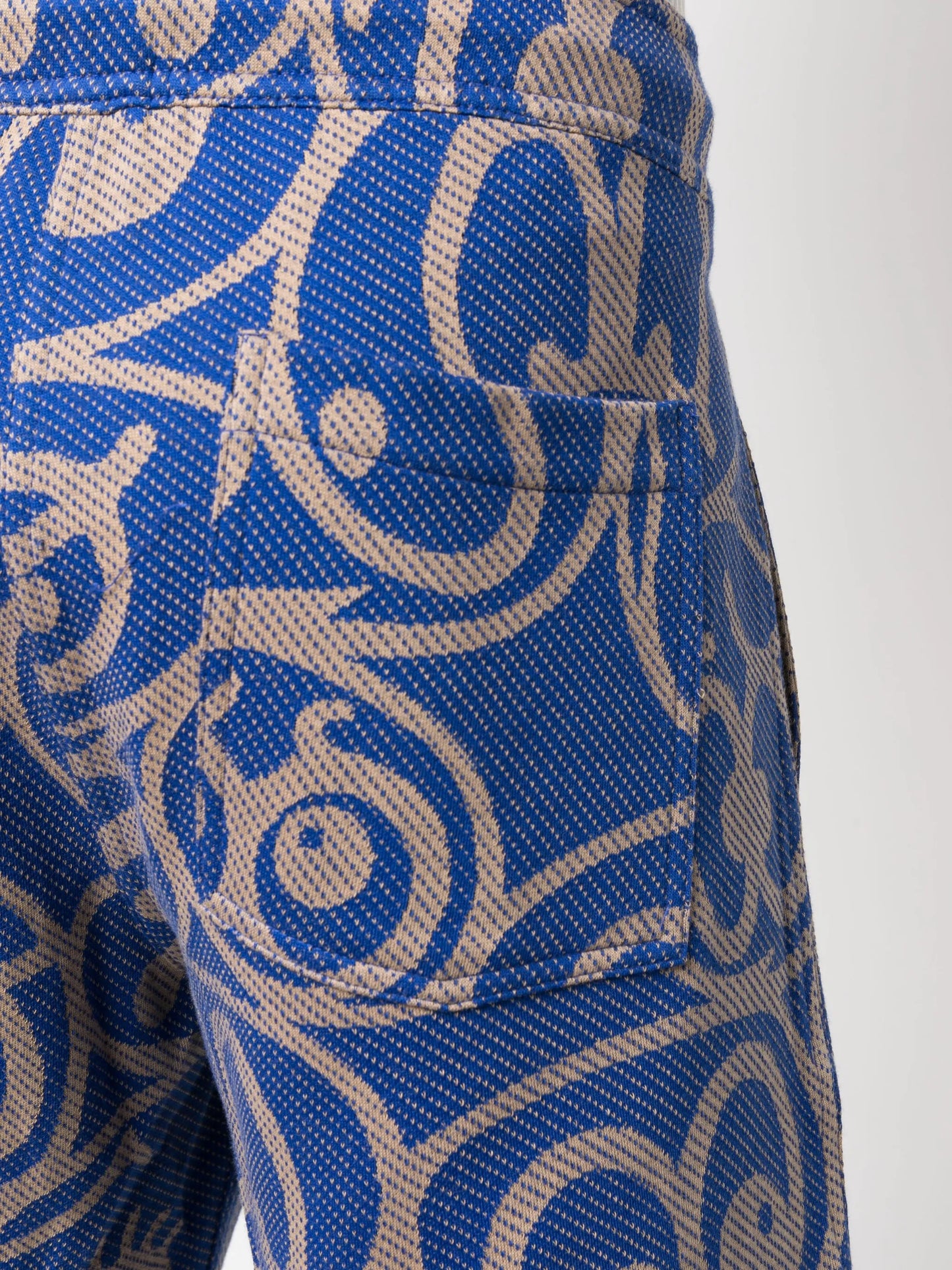 graphic-print bermuda shorts