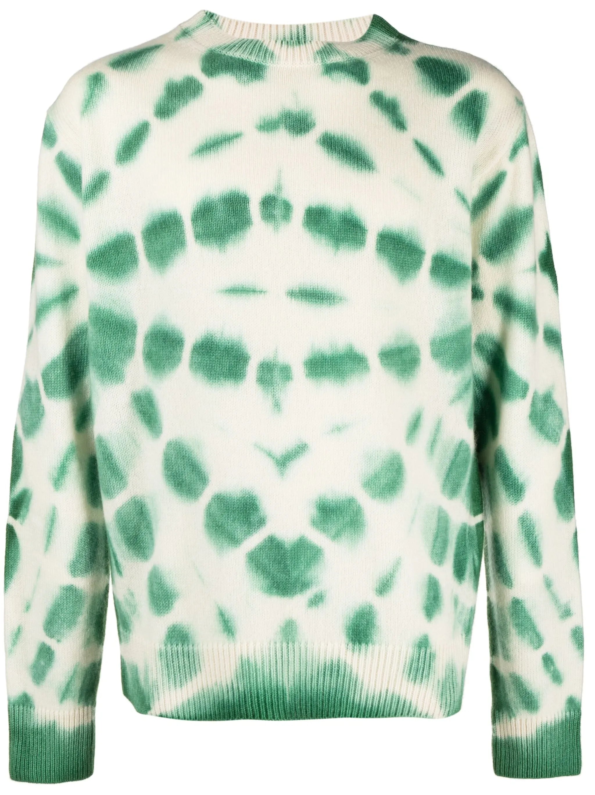 Web Flare cashmere jumper