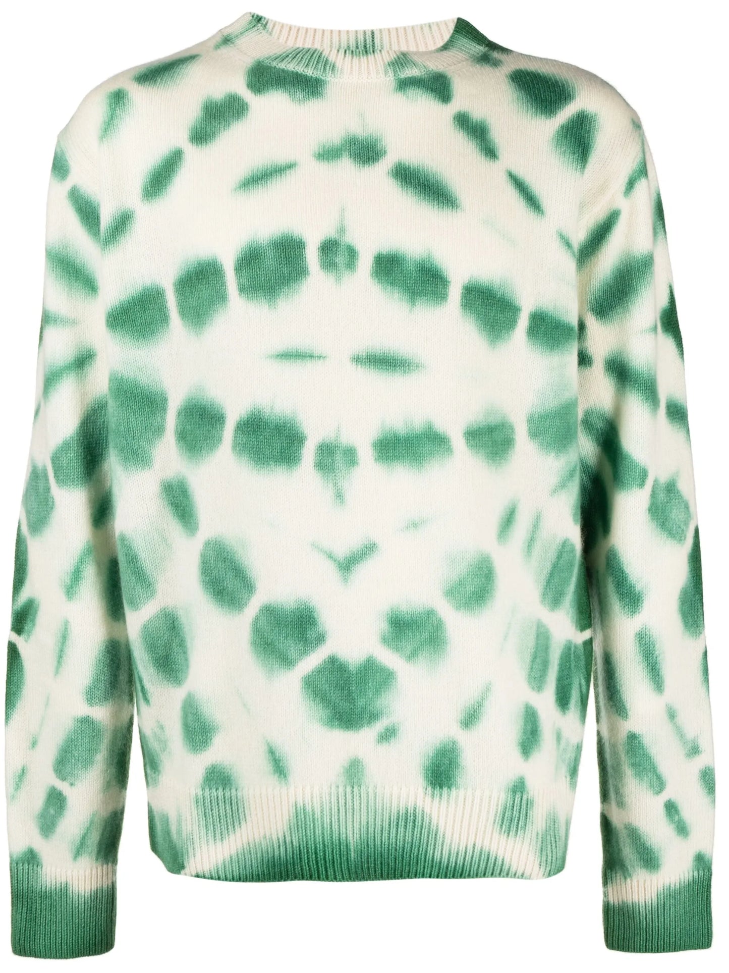 Web Flare cashmere jumper
