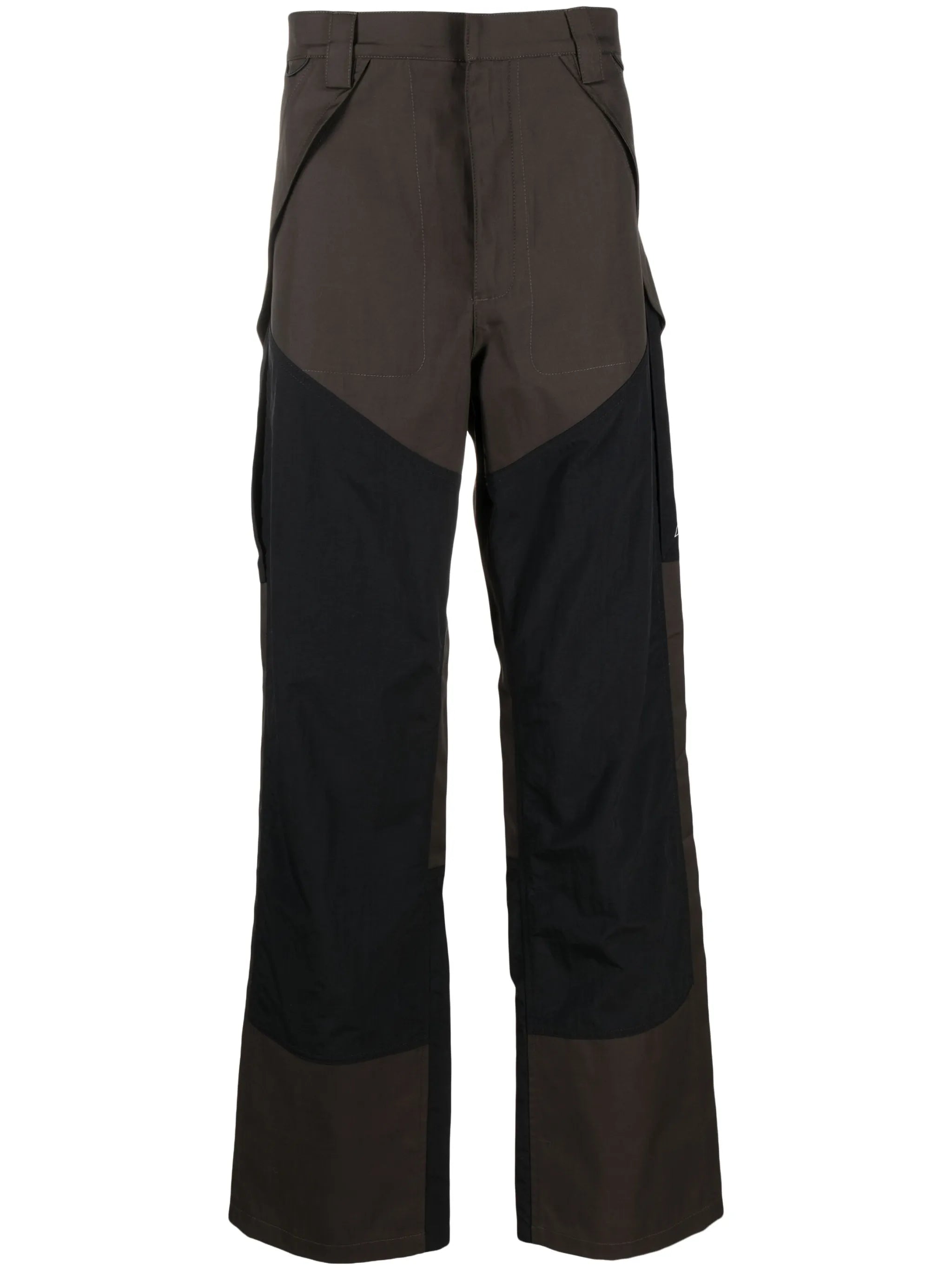 panelled cargo trousers
