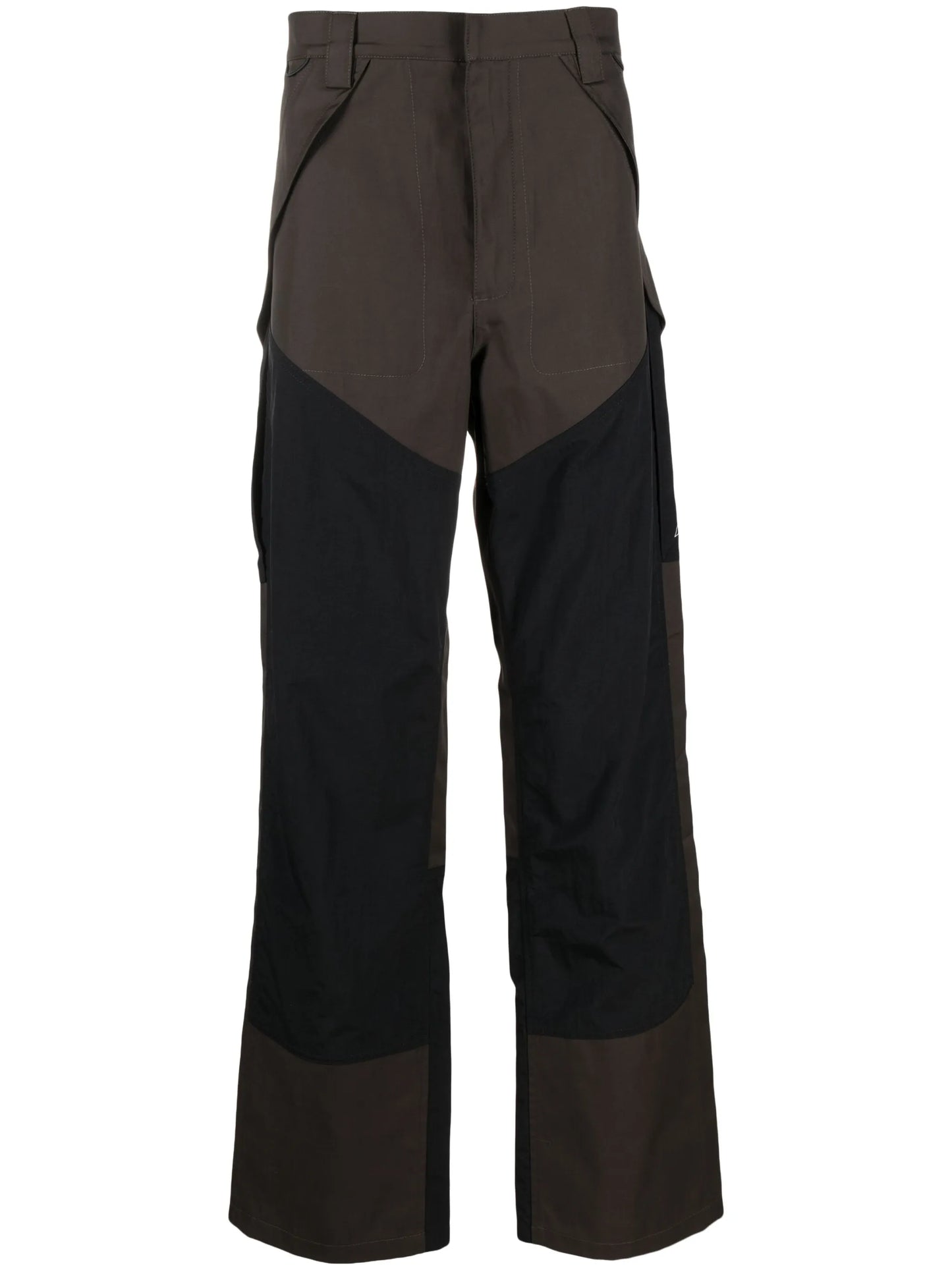 panelled cargo trousers