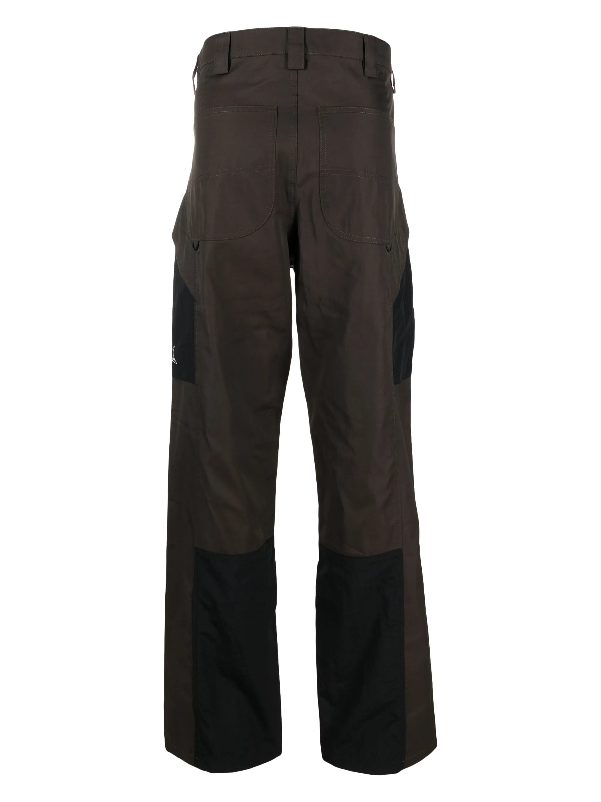 panelled cargo trousers