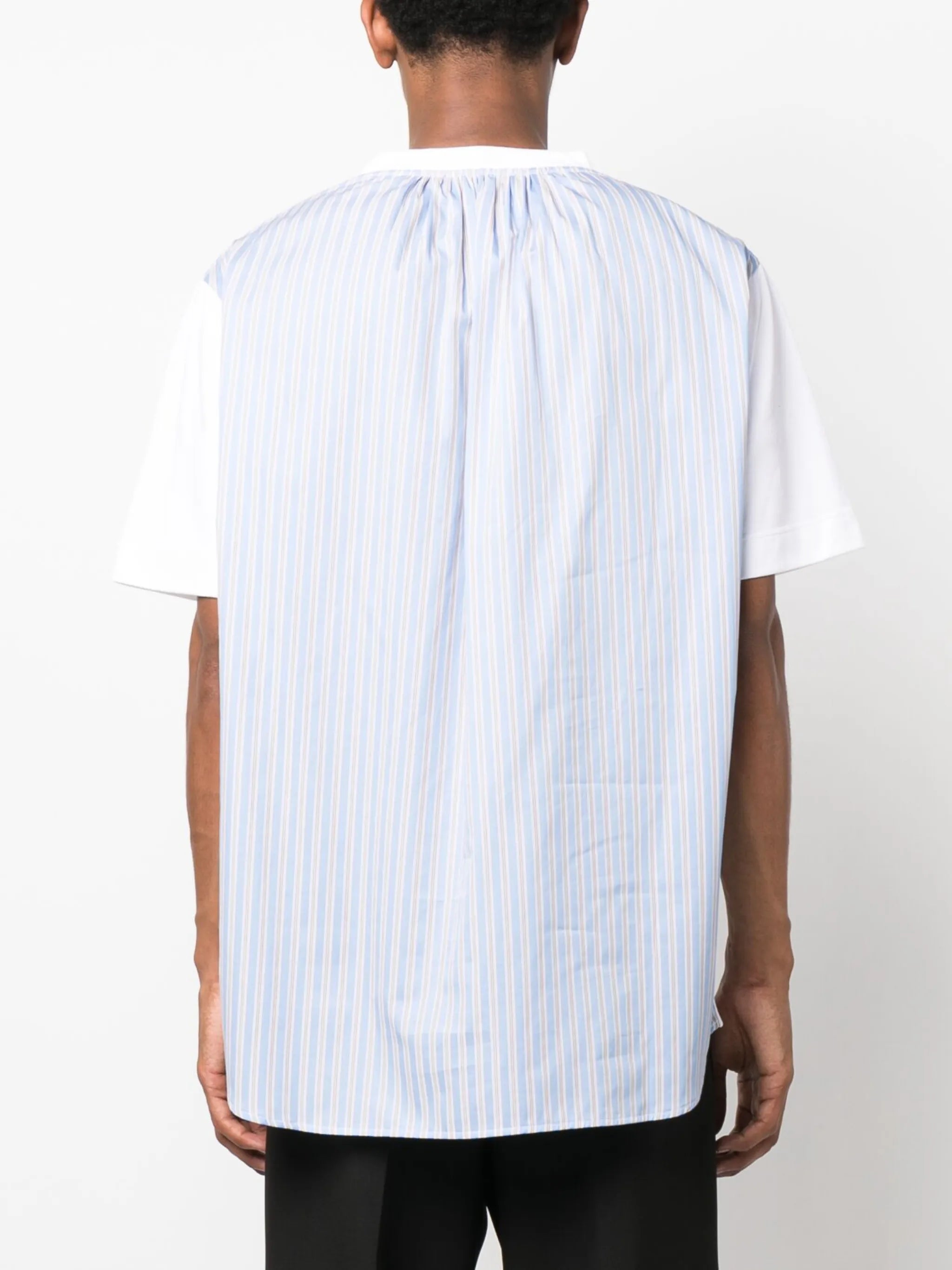 Patchwork cotton T-shirt