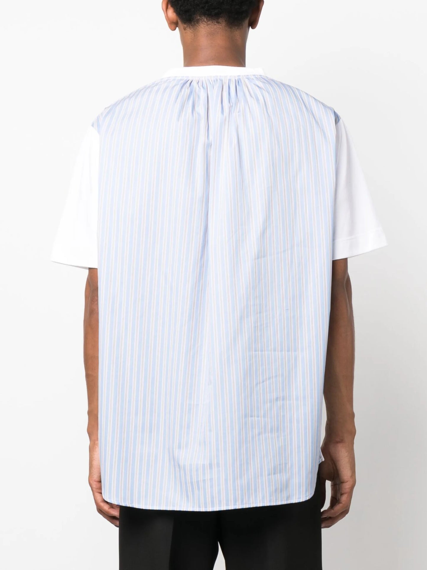 Patchwork cotton T-shirt