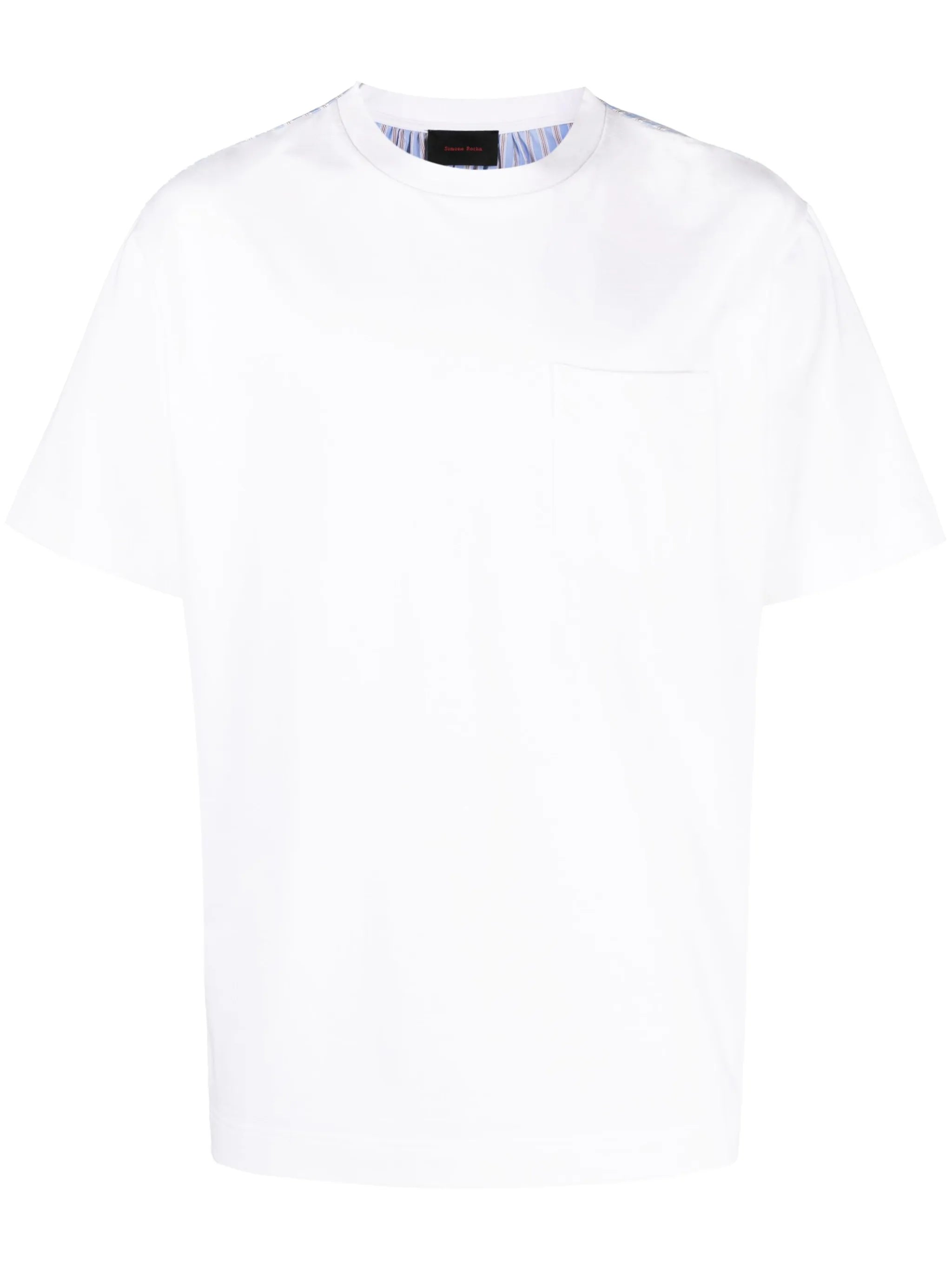 Patchwork cotton T-shirt