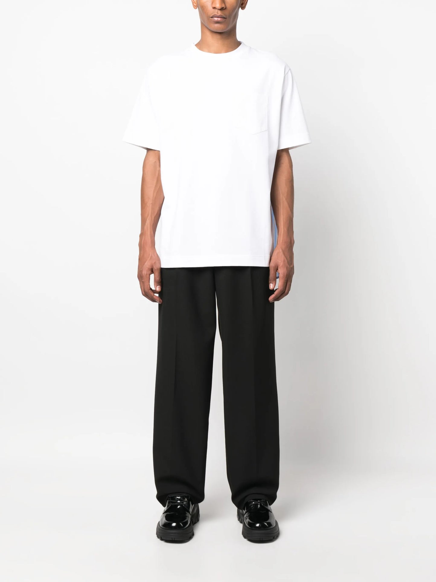 Patchwork cotton T-shirt