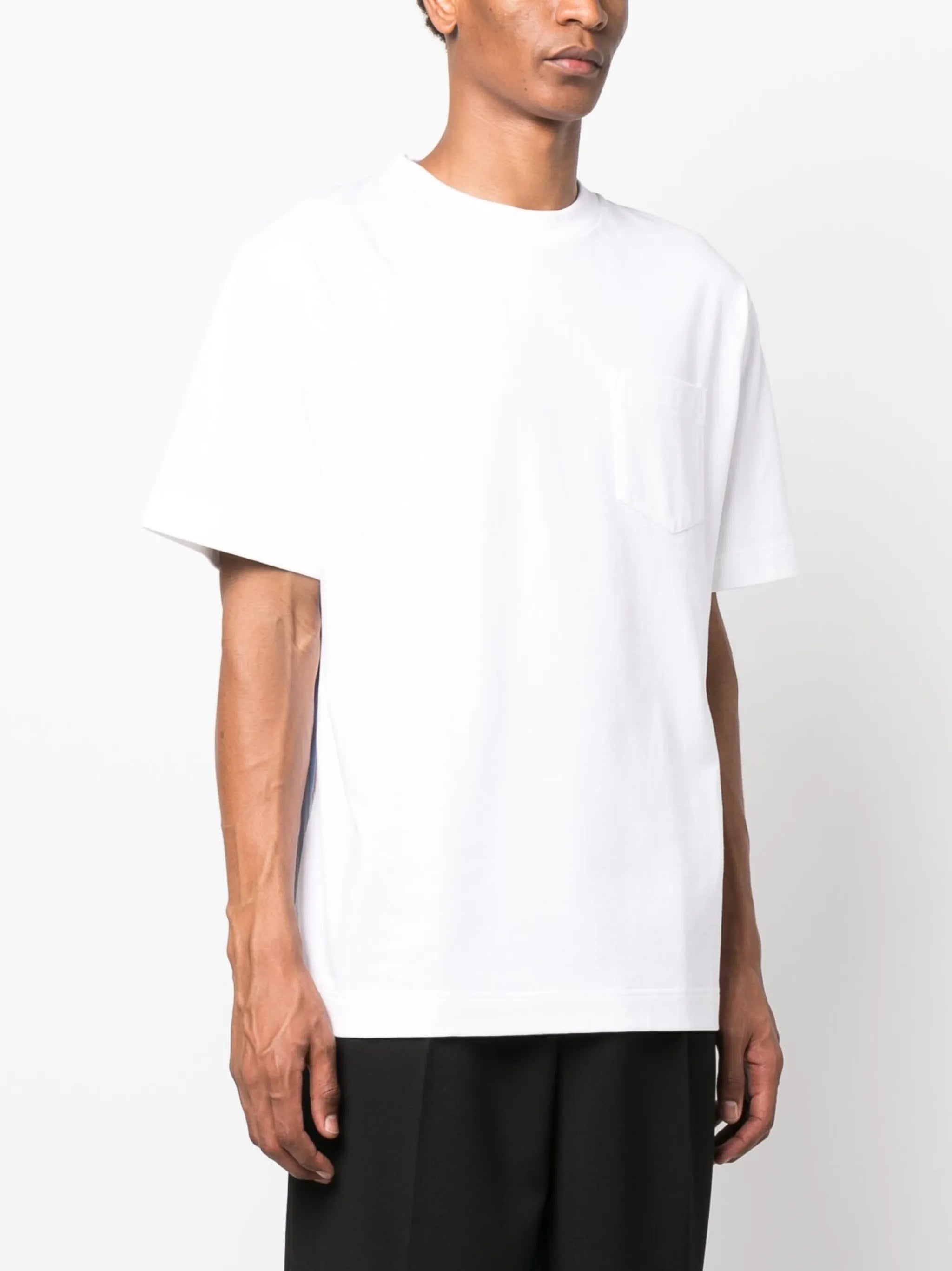 Patchwork cotton T-shirt