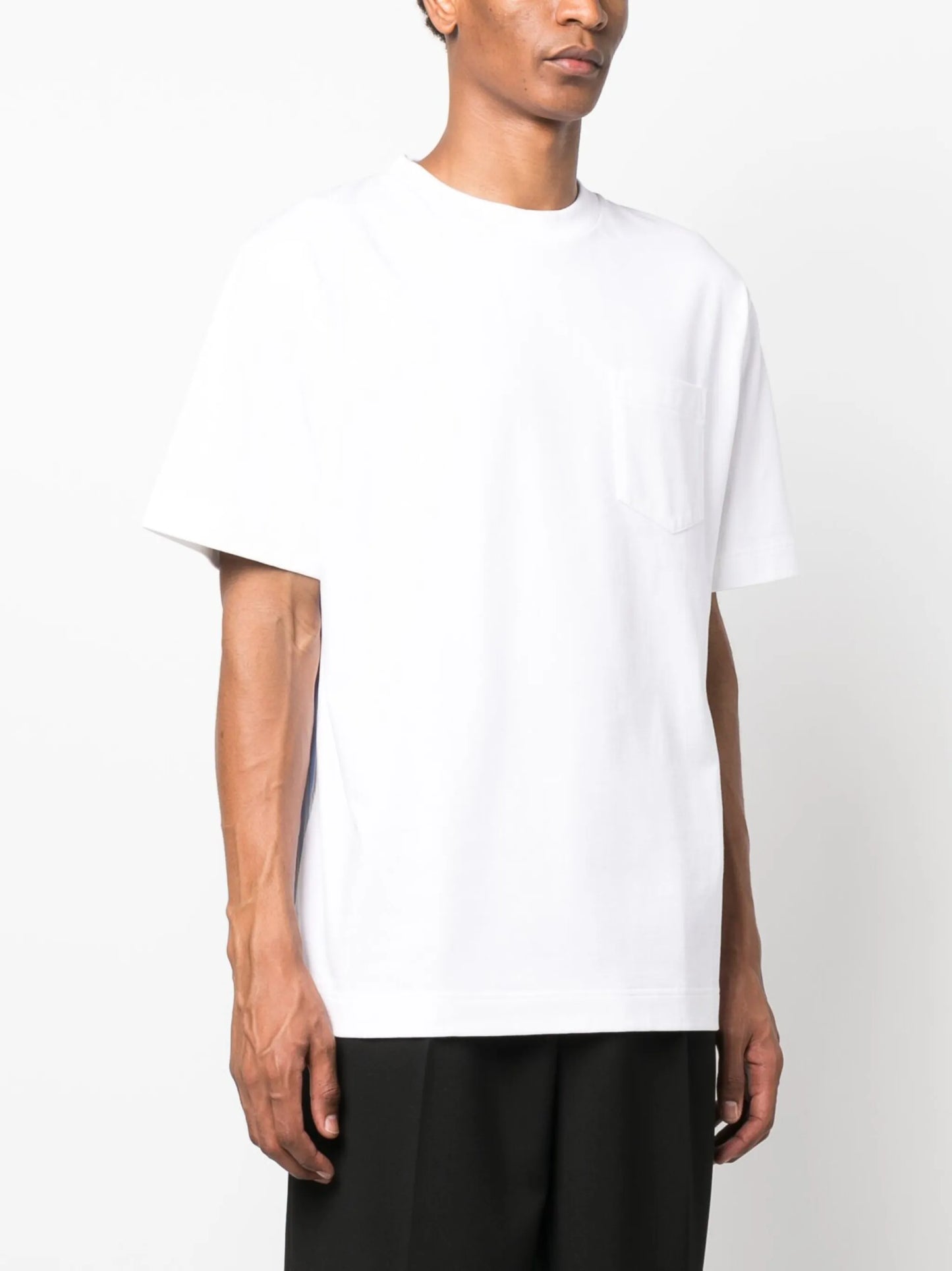 Patchwork cotton T-shirt