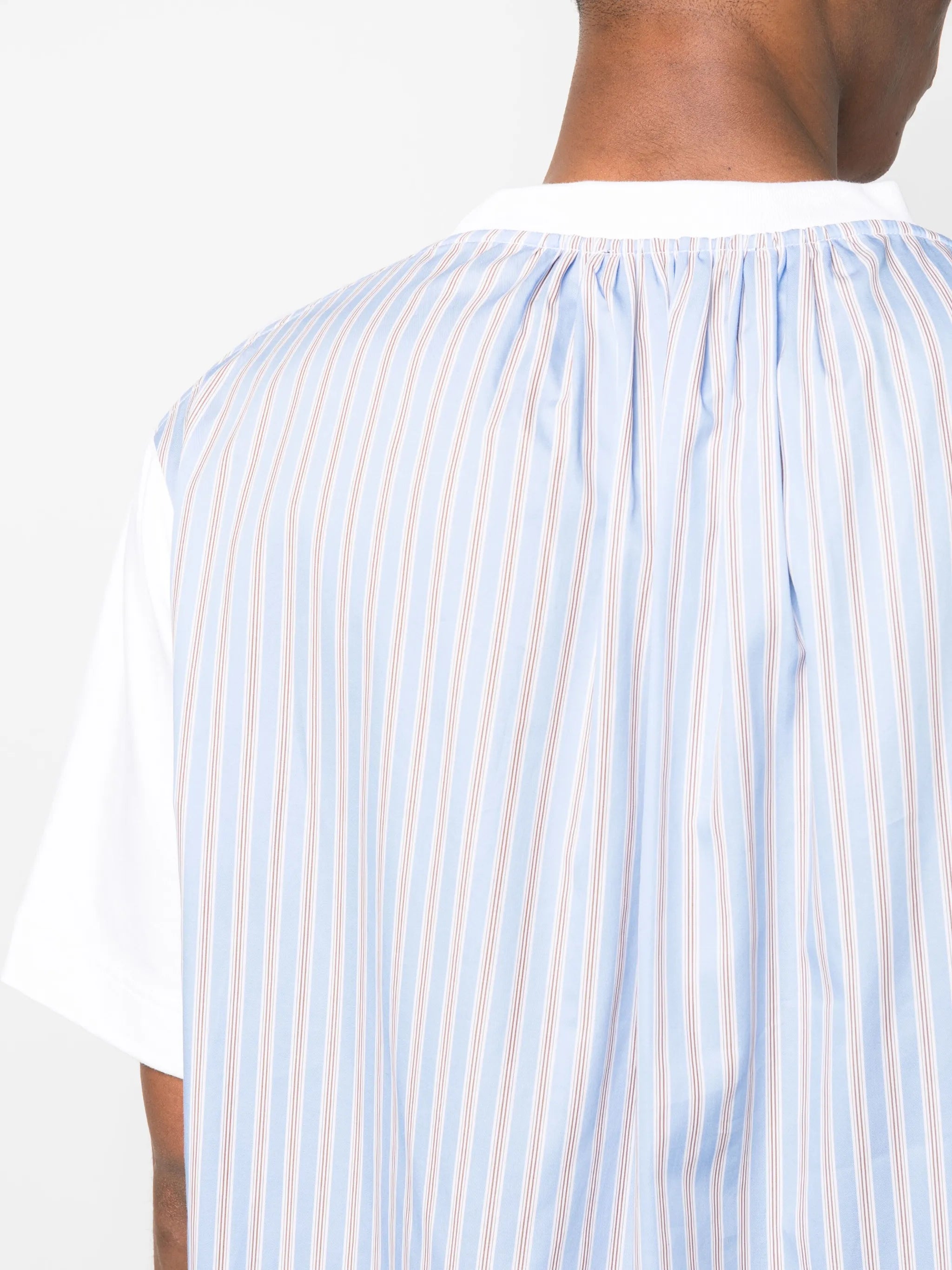 Patchwork cotton T-shirt