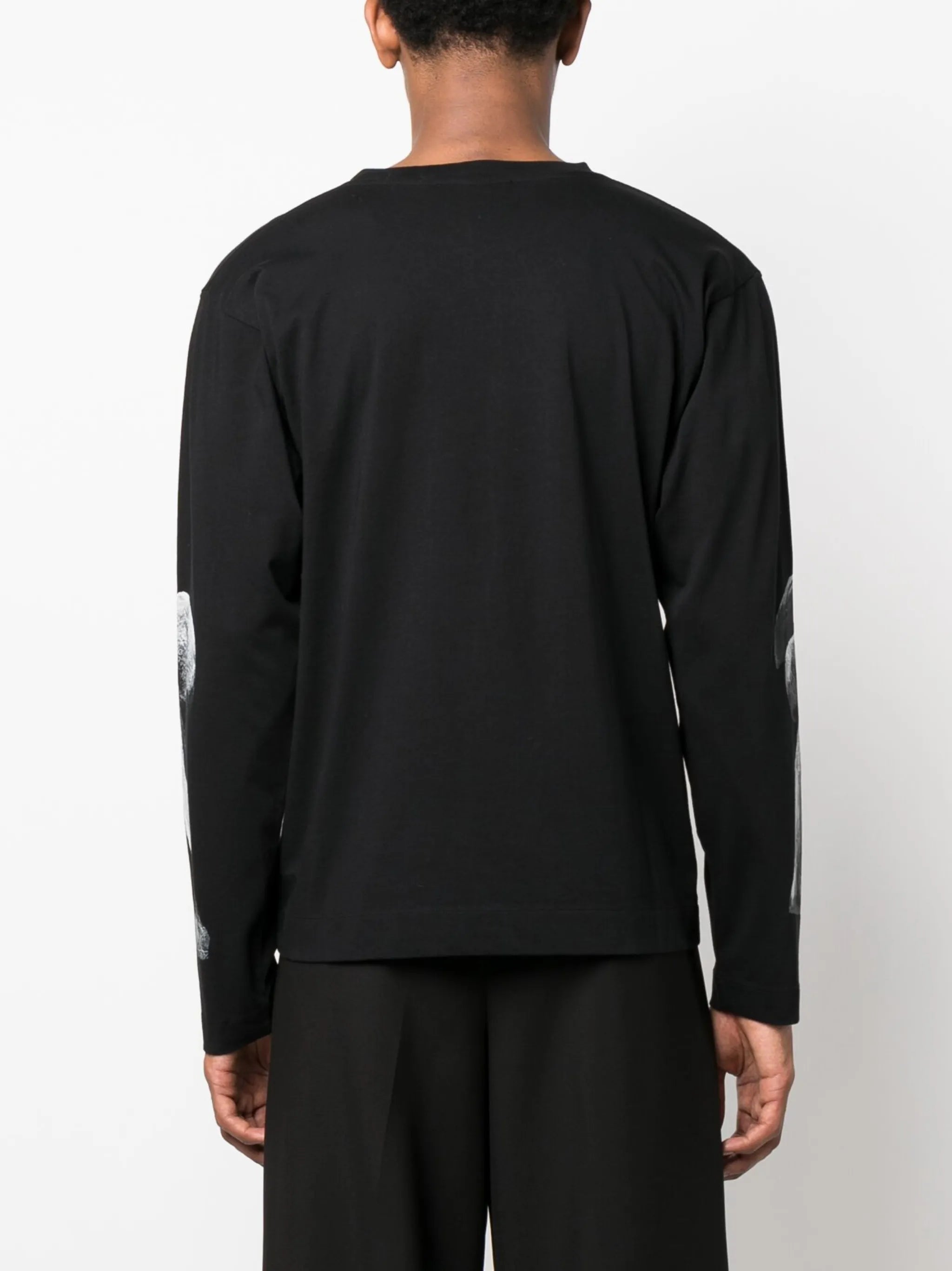 graphic-print long-sleeve T-shirt