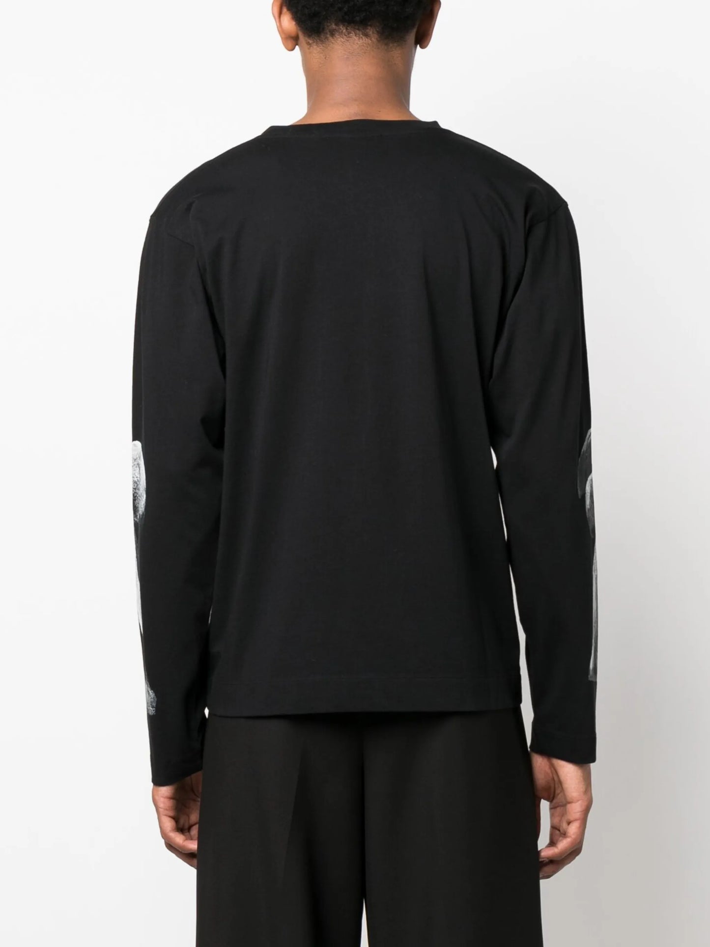 graphic-print long-sleeve T-shirt