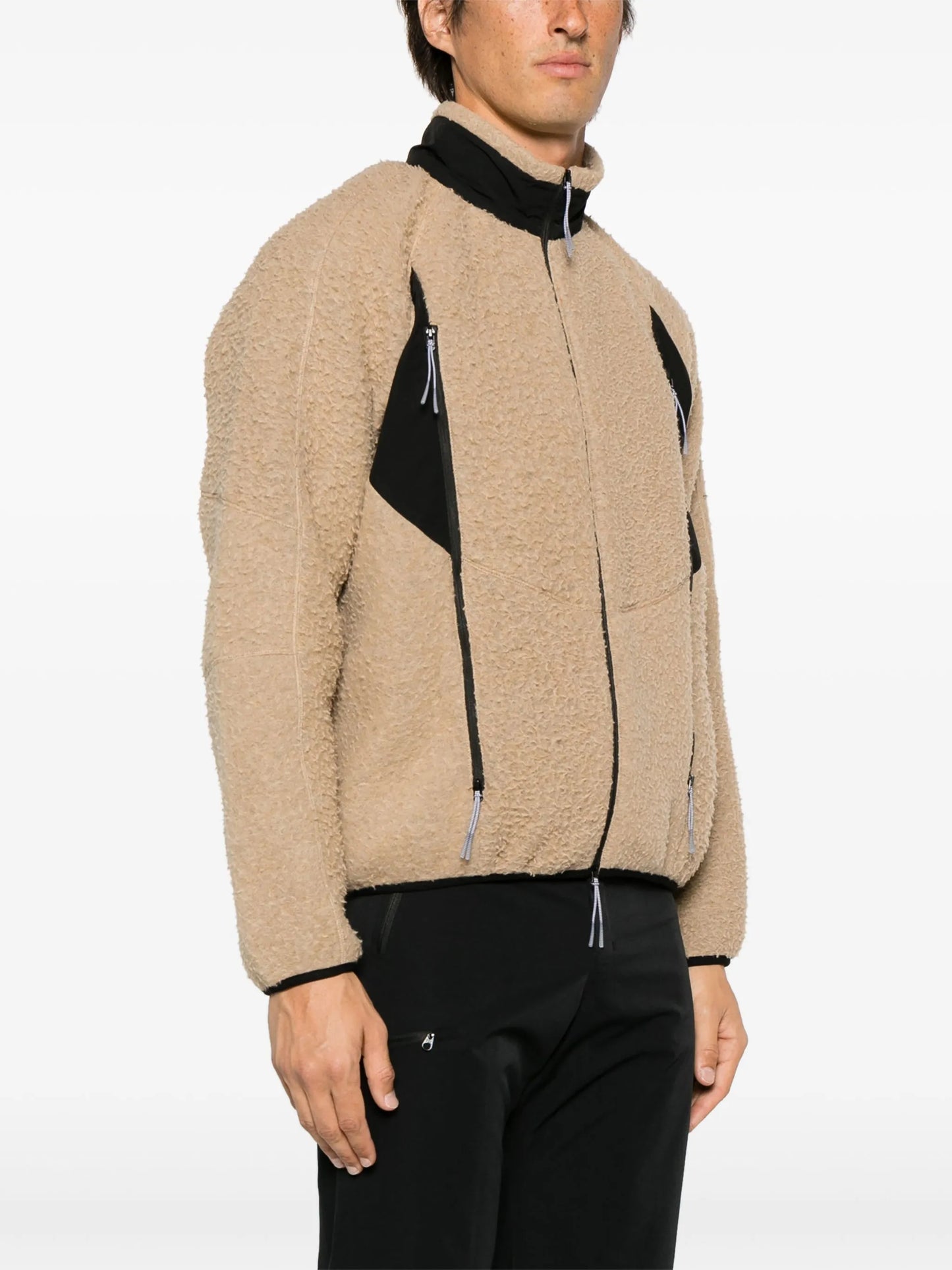 zip-up fleece jacket