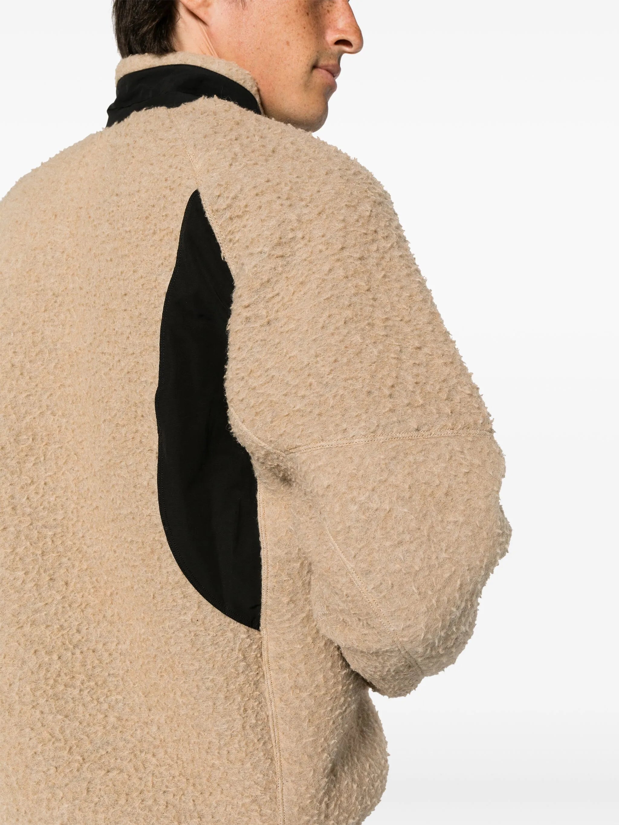 zip-up fleece jacket