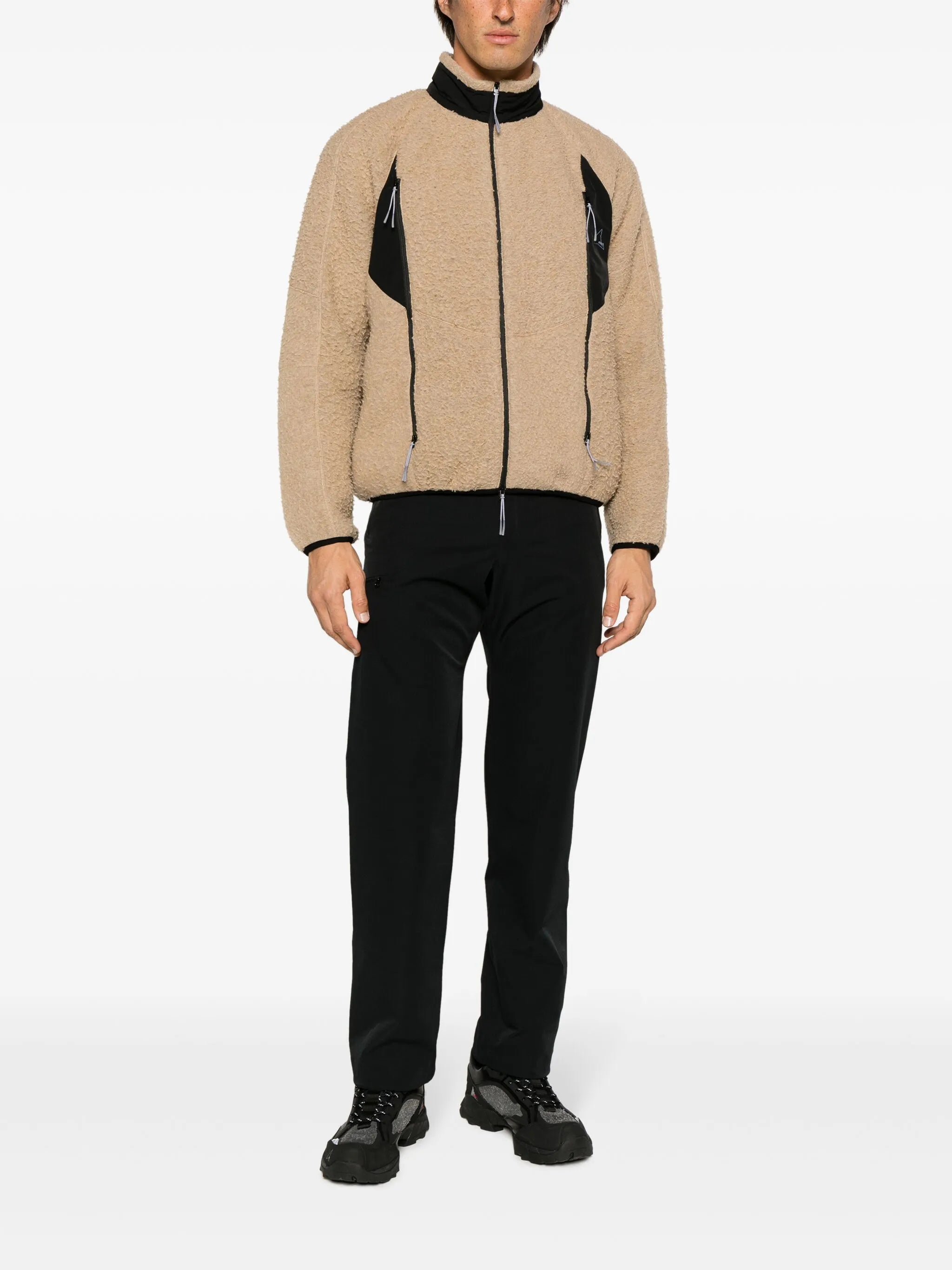 zip-up fleece jacket