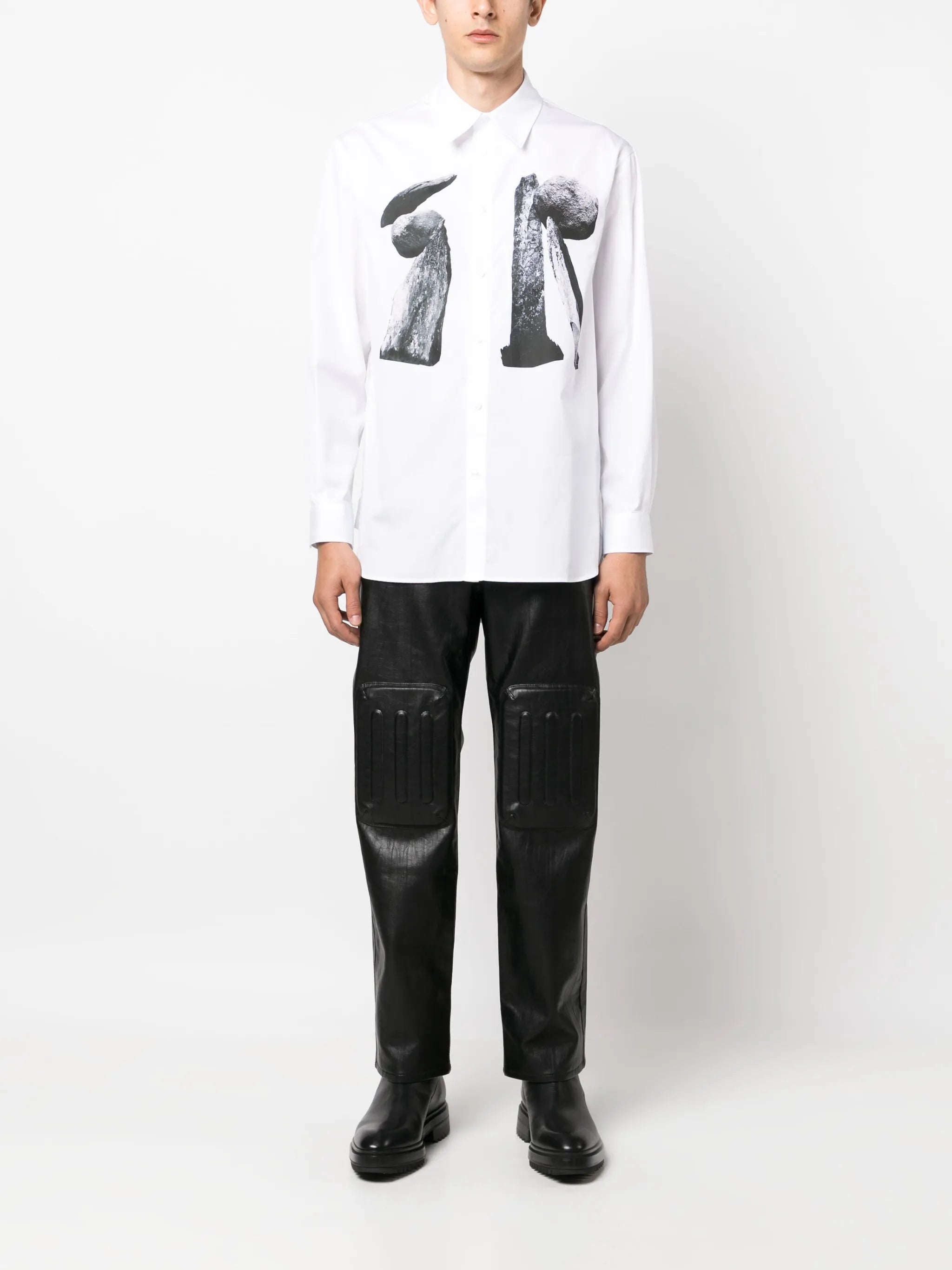 Easy graphic-print shirt
