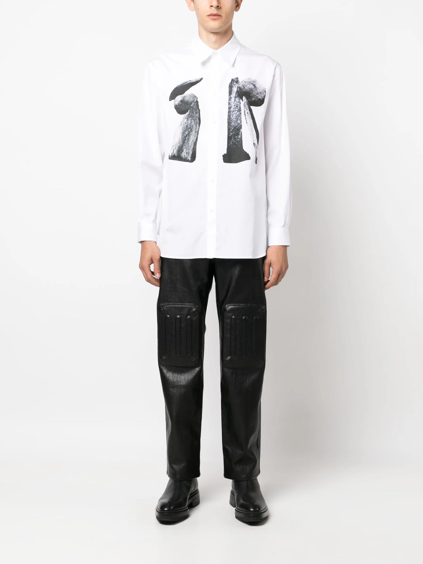 Easy graphic-print shirt