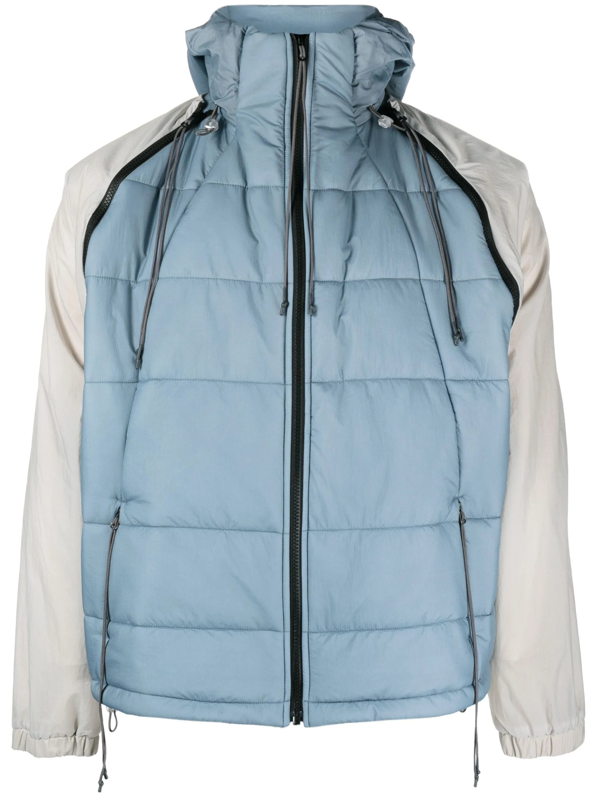 Transformable puffer jacket