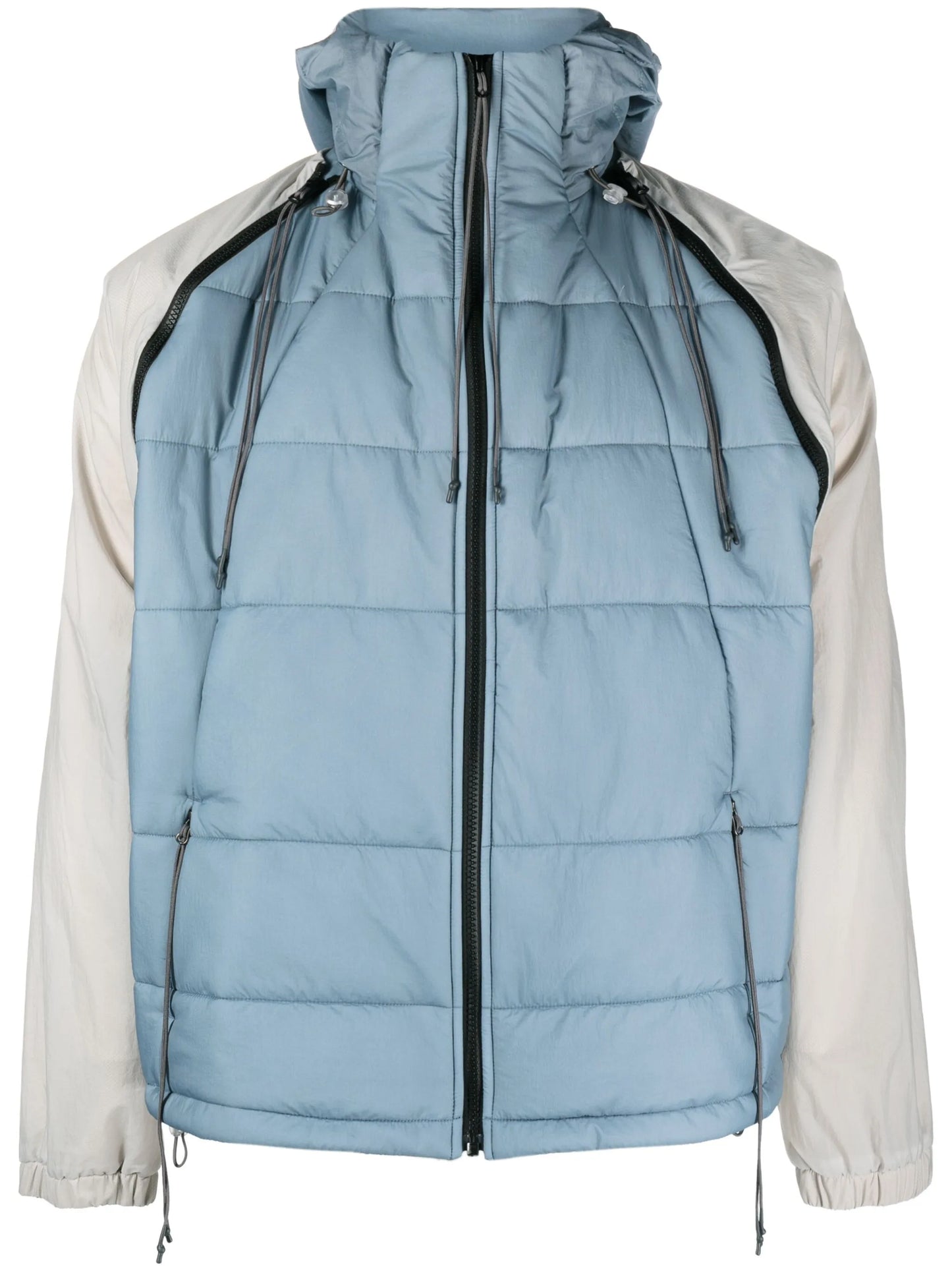 Transformable puffer jacket
