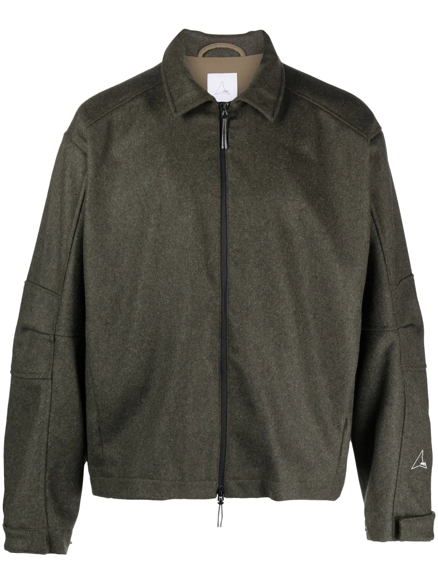 zip-up shirt jacket