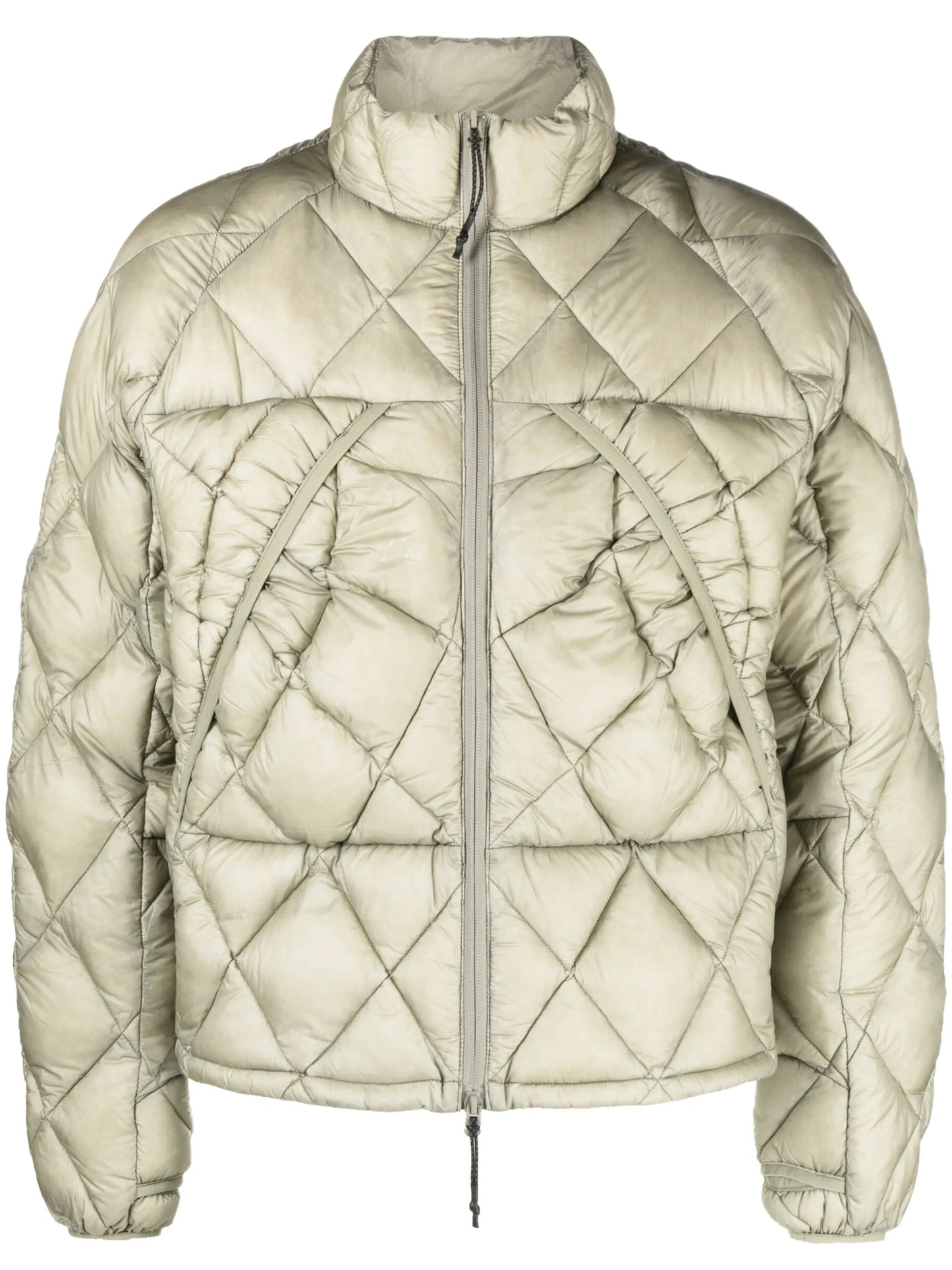 zip-up padded jacket