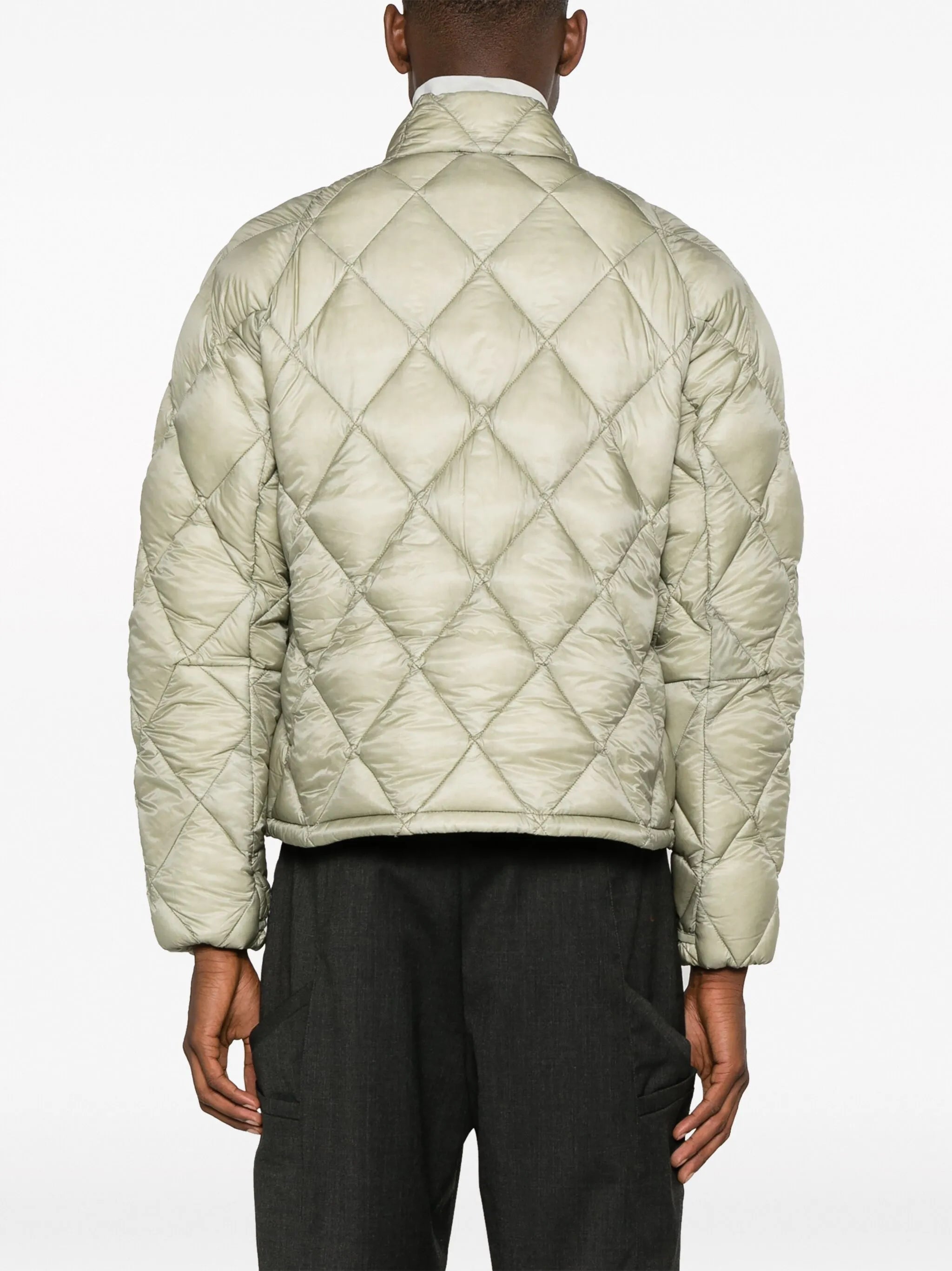 zip-up padded jacket