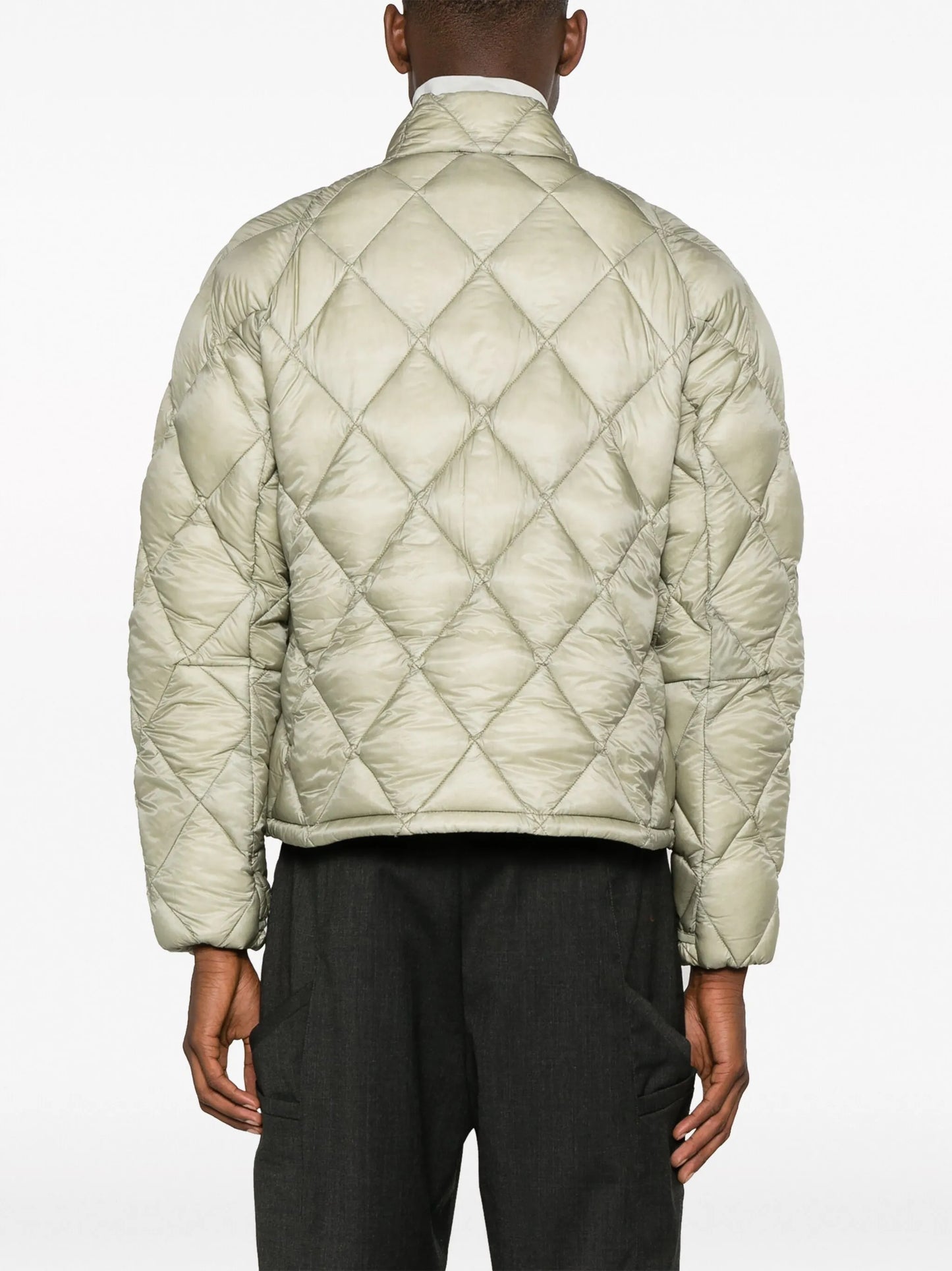 zip-up padded jacket