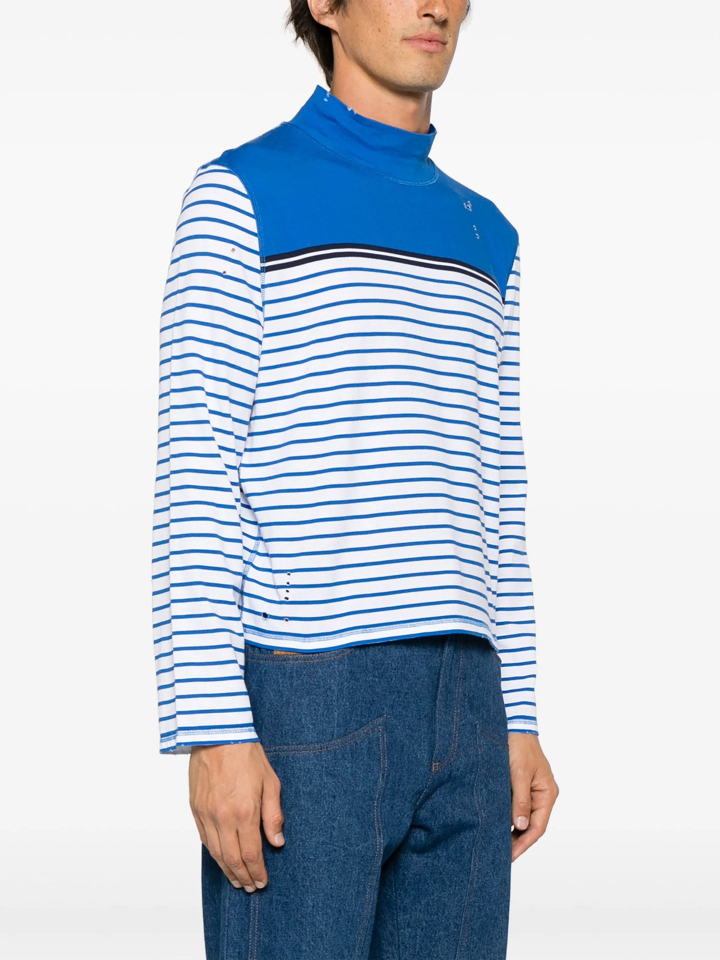 Artist striped T-shirt