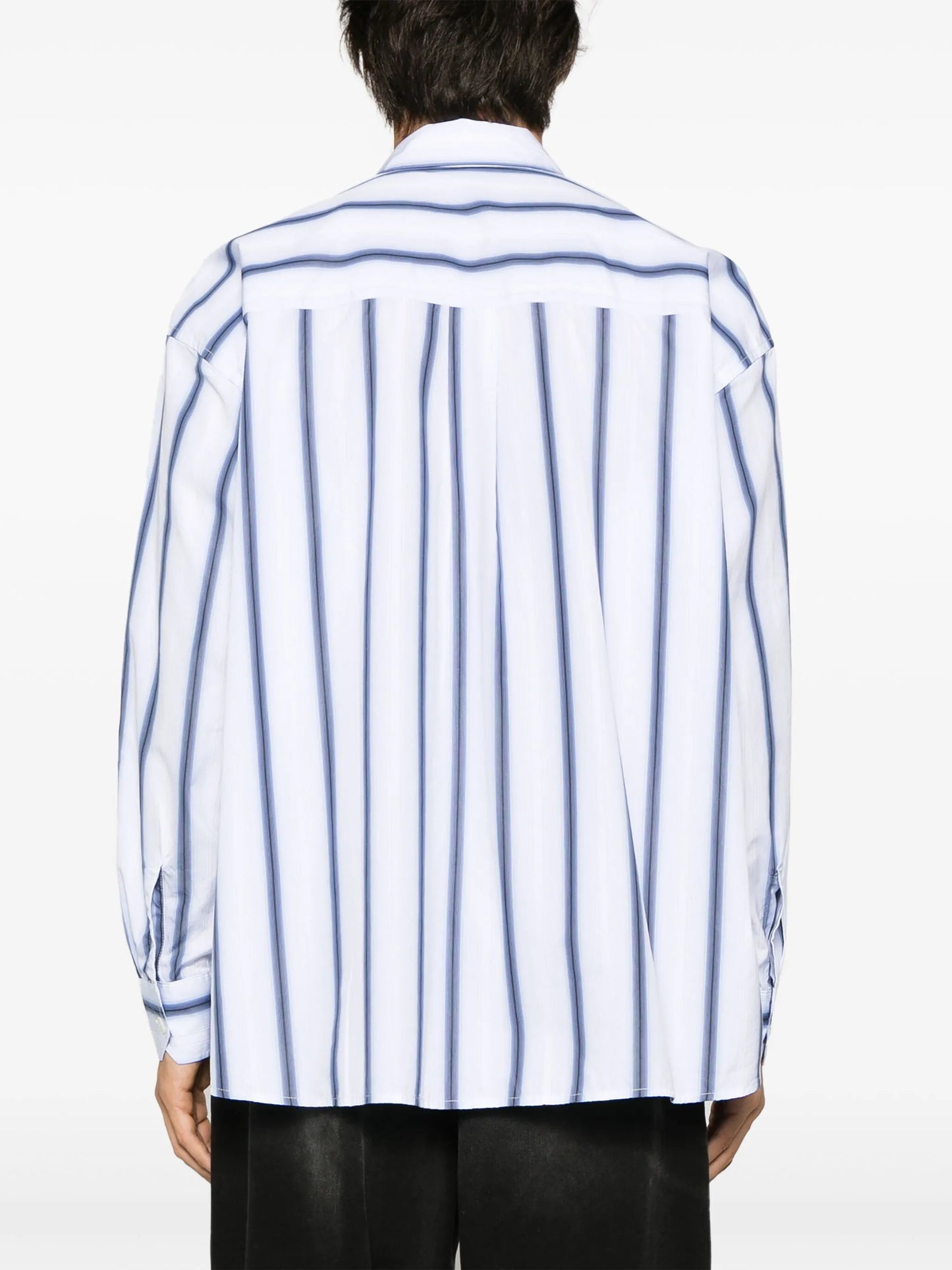 Borrowed pinstripe shirt