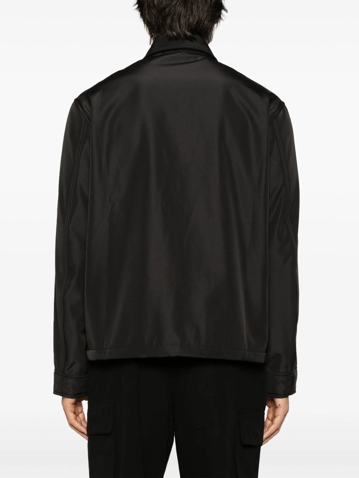 Evening Coach press-stud shirt jacket