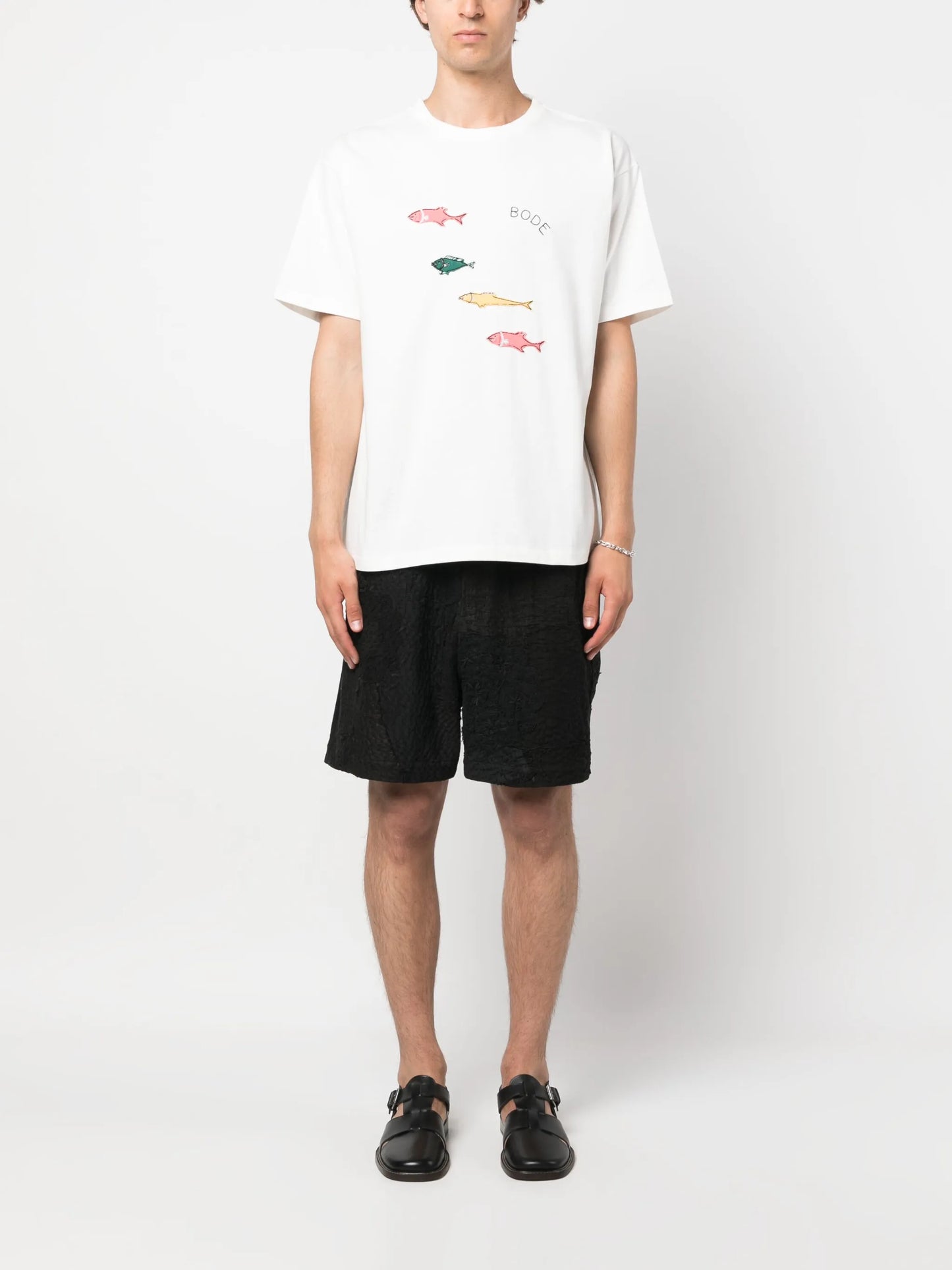 logo-print cotton T-shirt