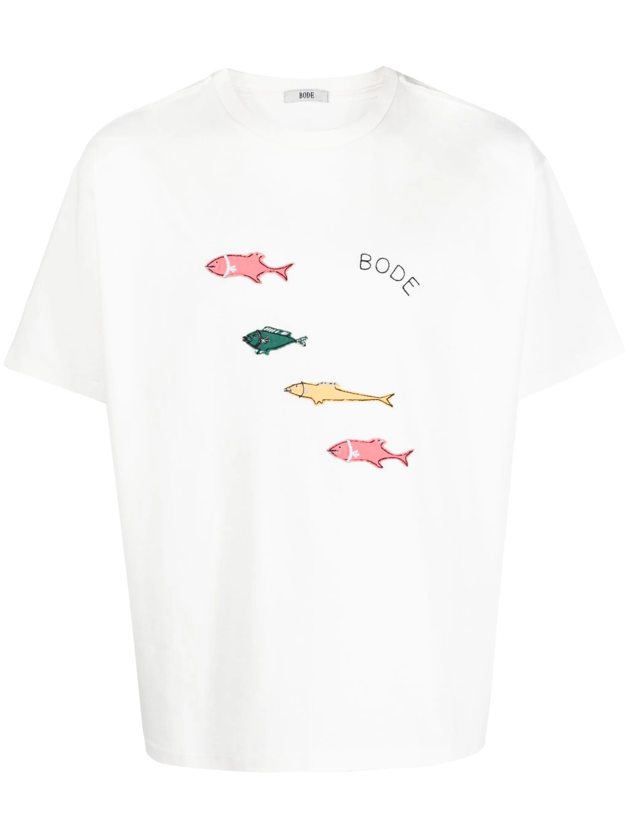logo-print cotton T-shirt