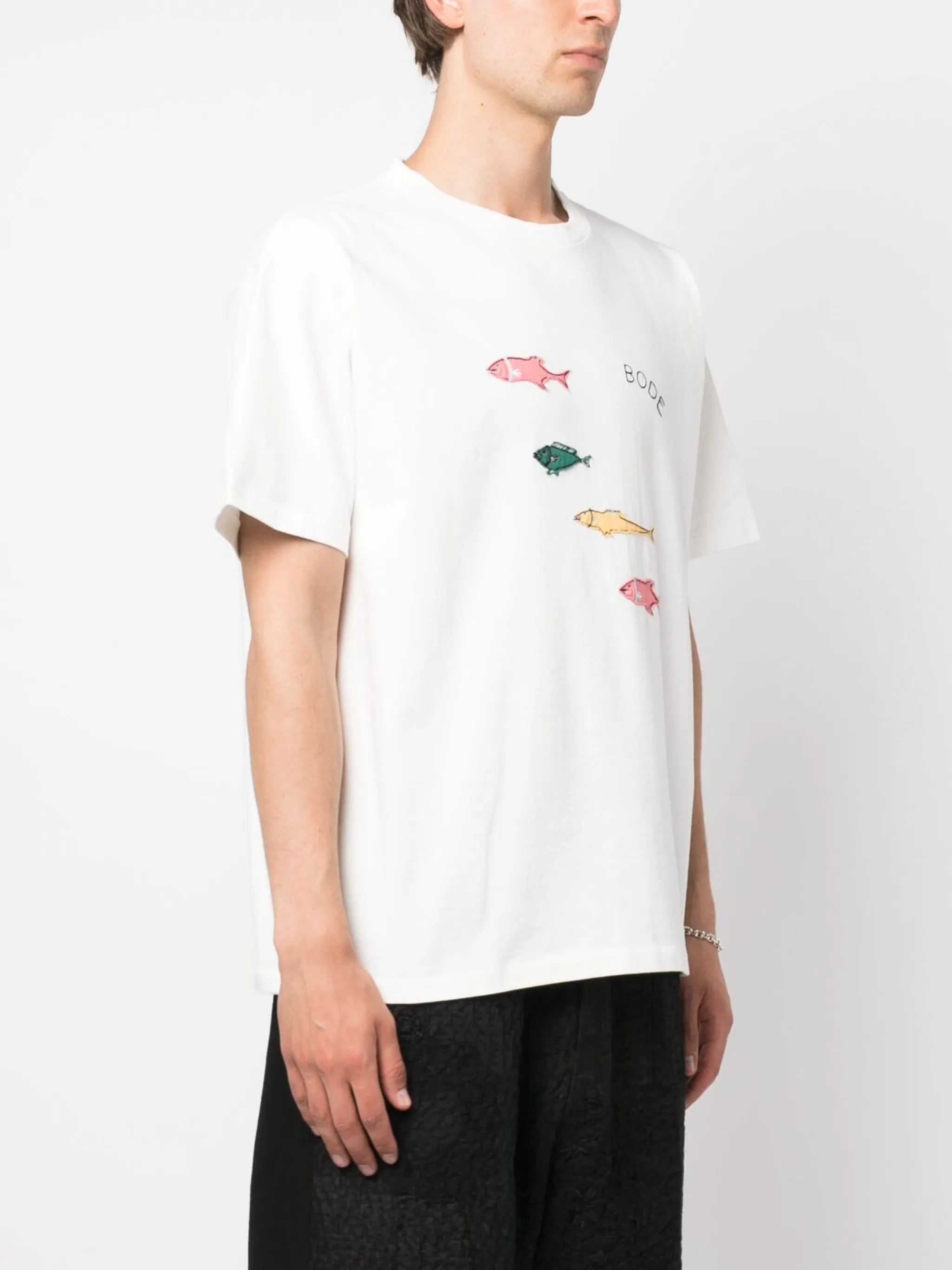 logo-print cotton T-shirt