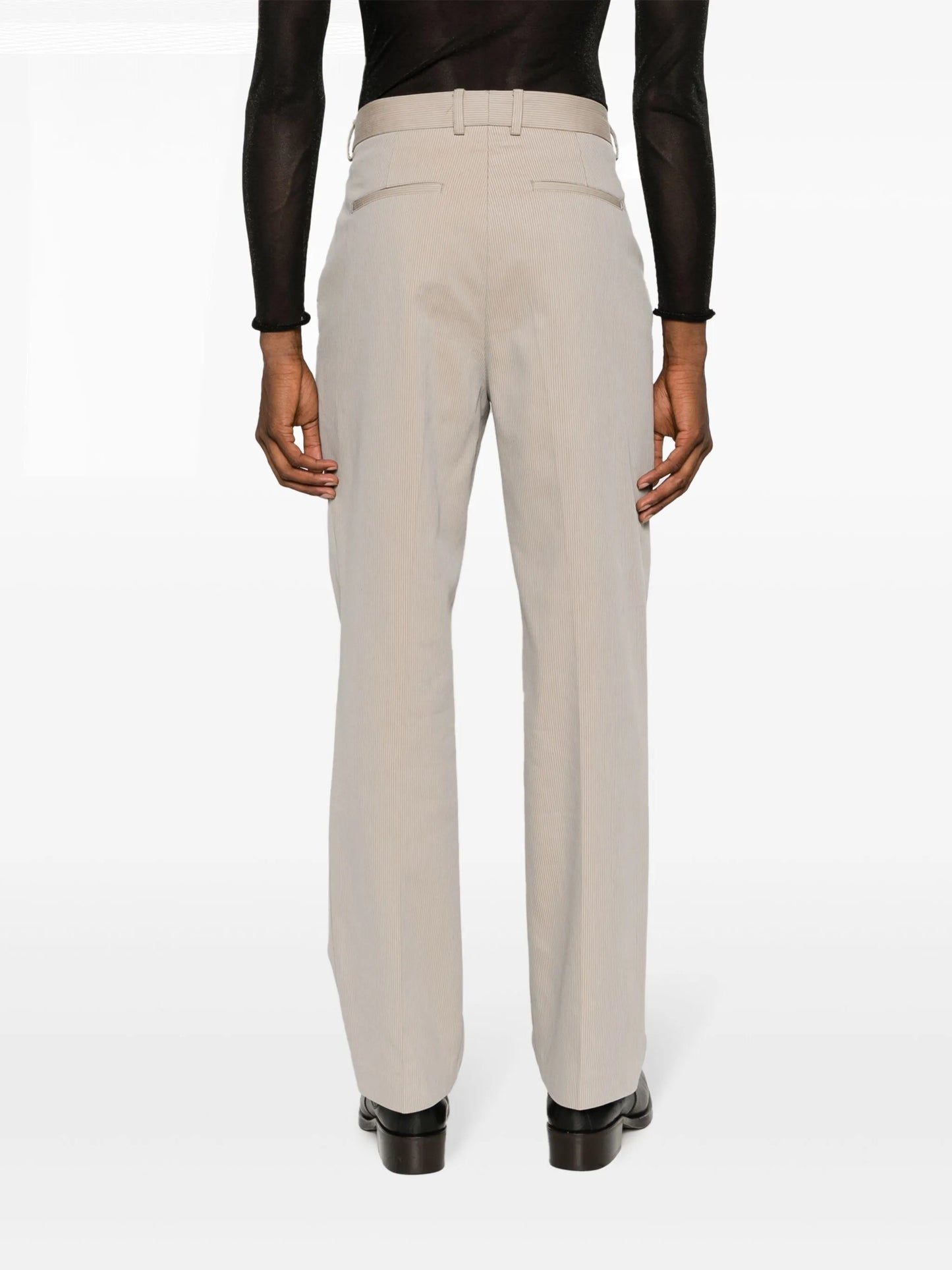 Darien corduroy straight-leg trousers