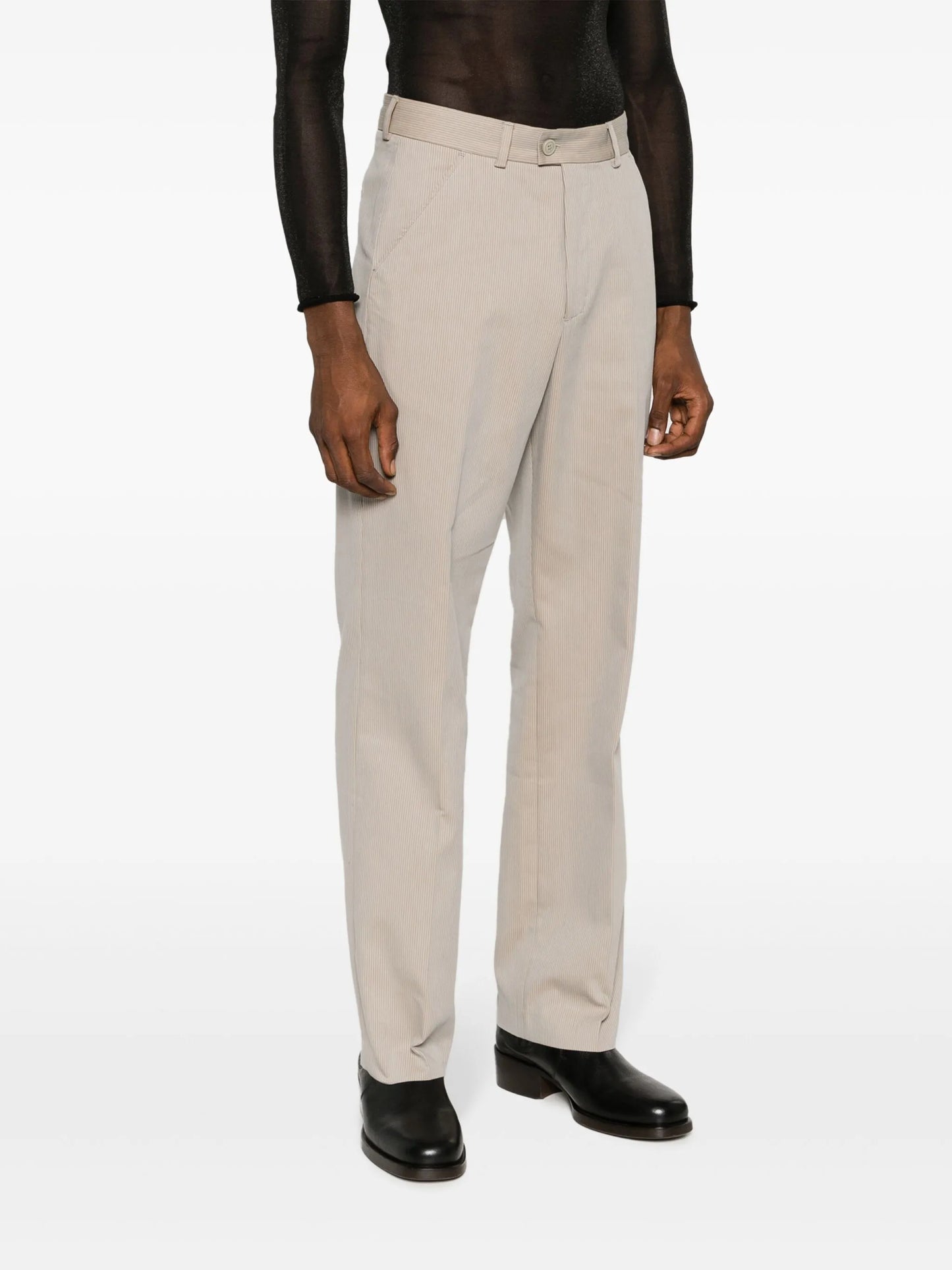Darien corduroy straight-leg trousers
