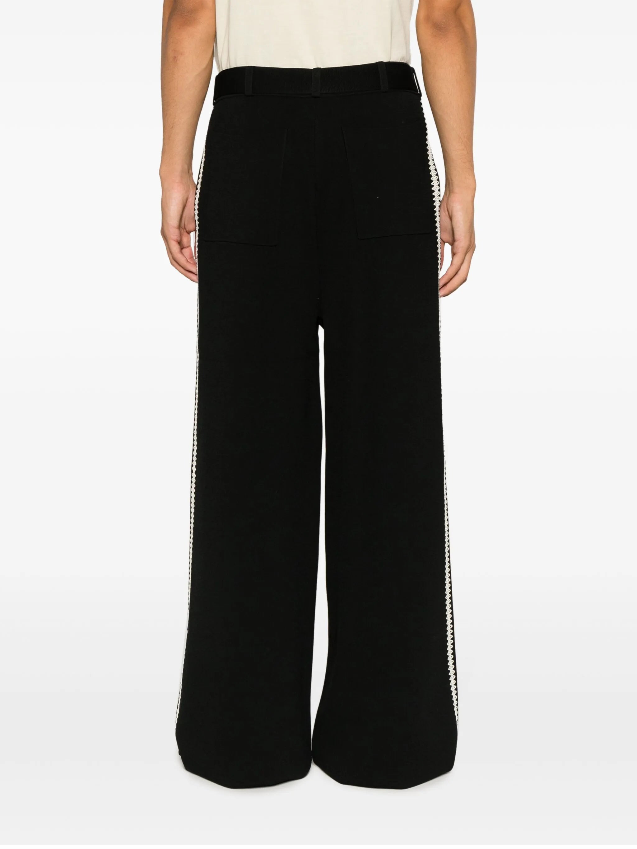 Yorin straight-leg trousers
