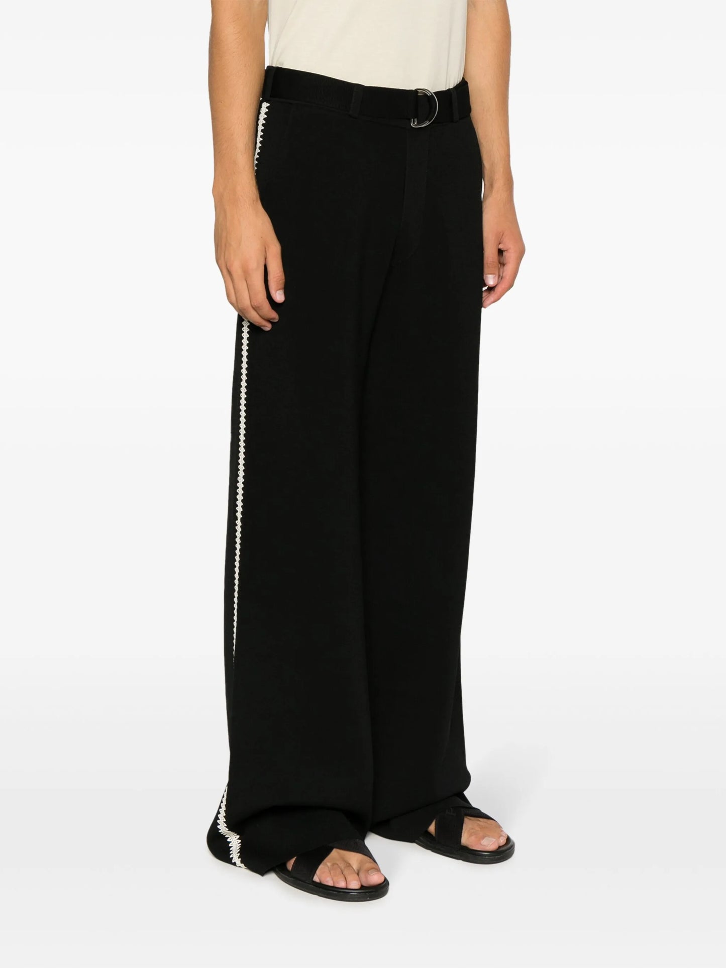 Yorin straight-leg trousers