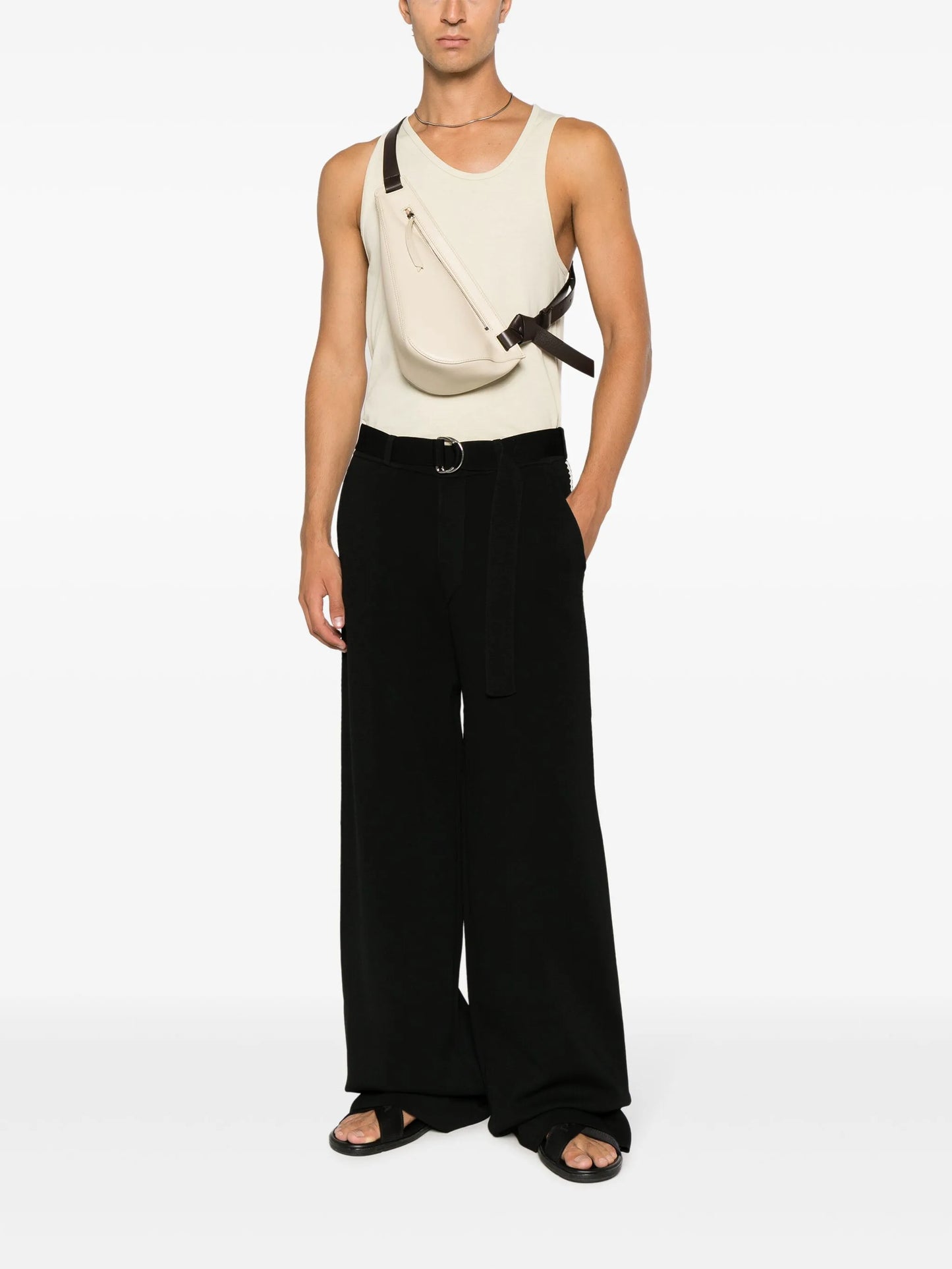 Yorin straight-leg trousers