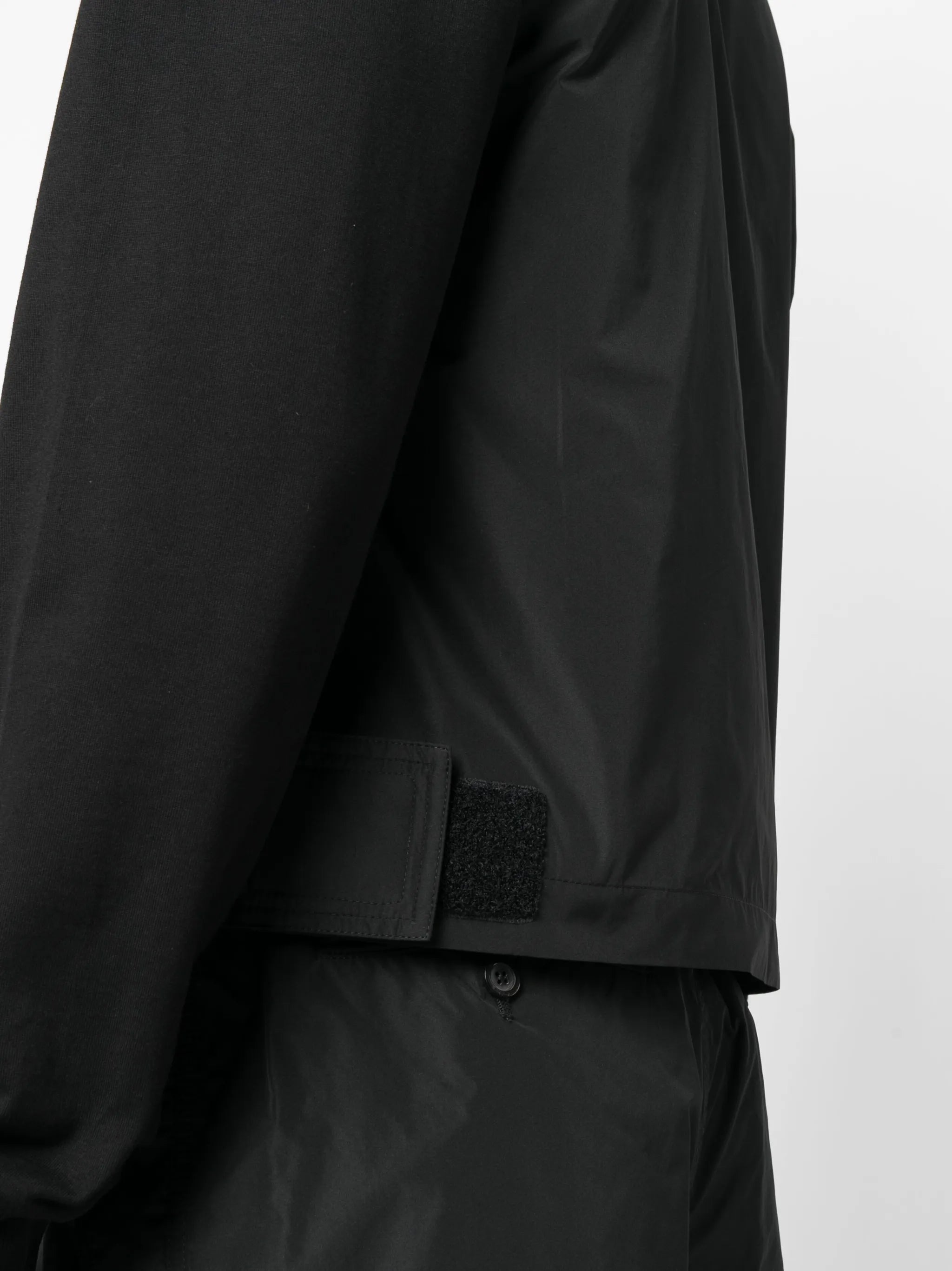 band-collar gilet