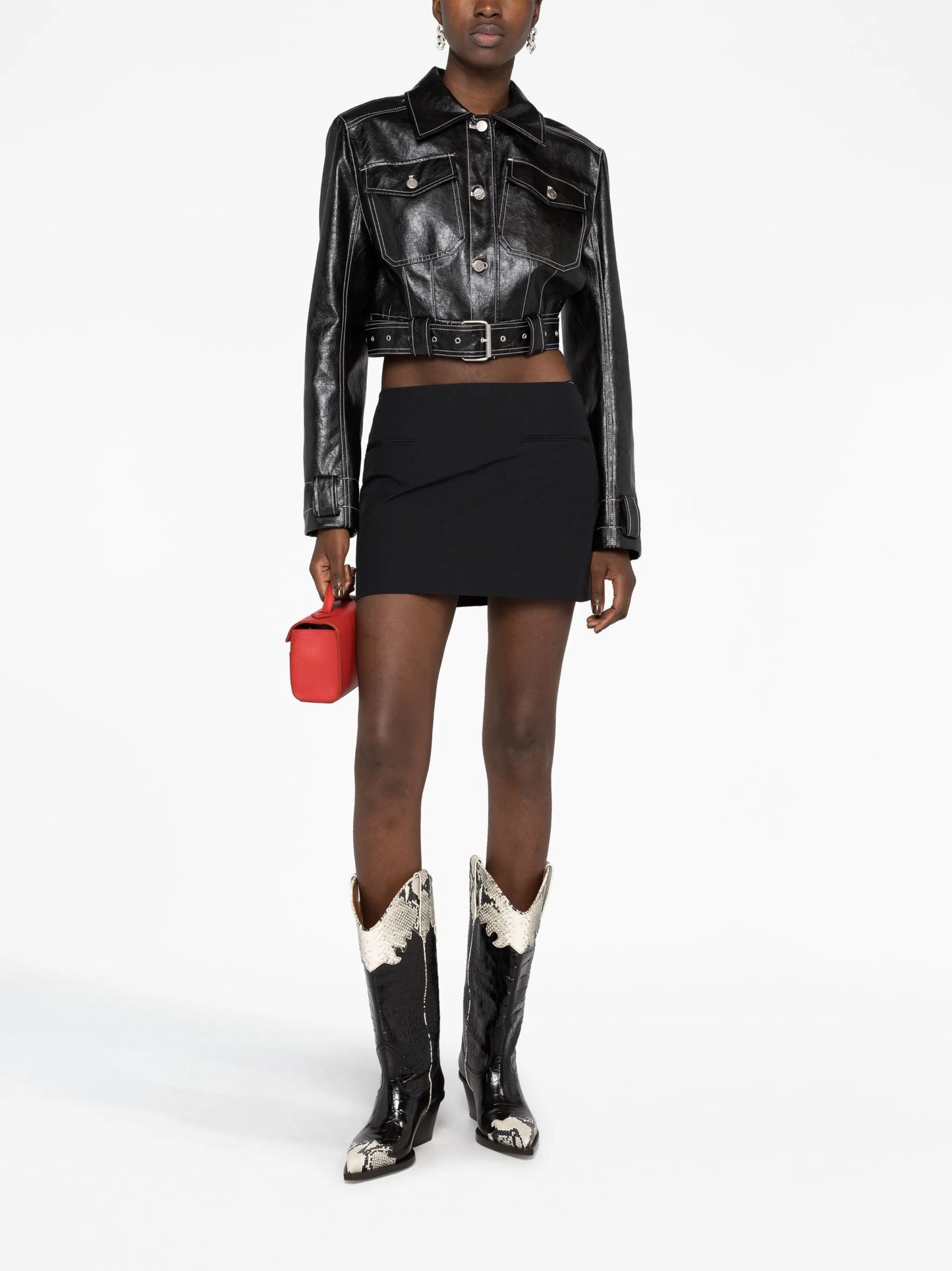low-rise miniskirt