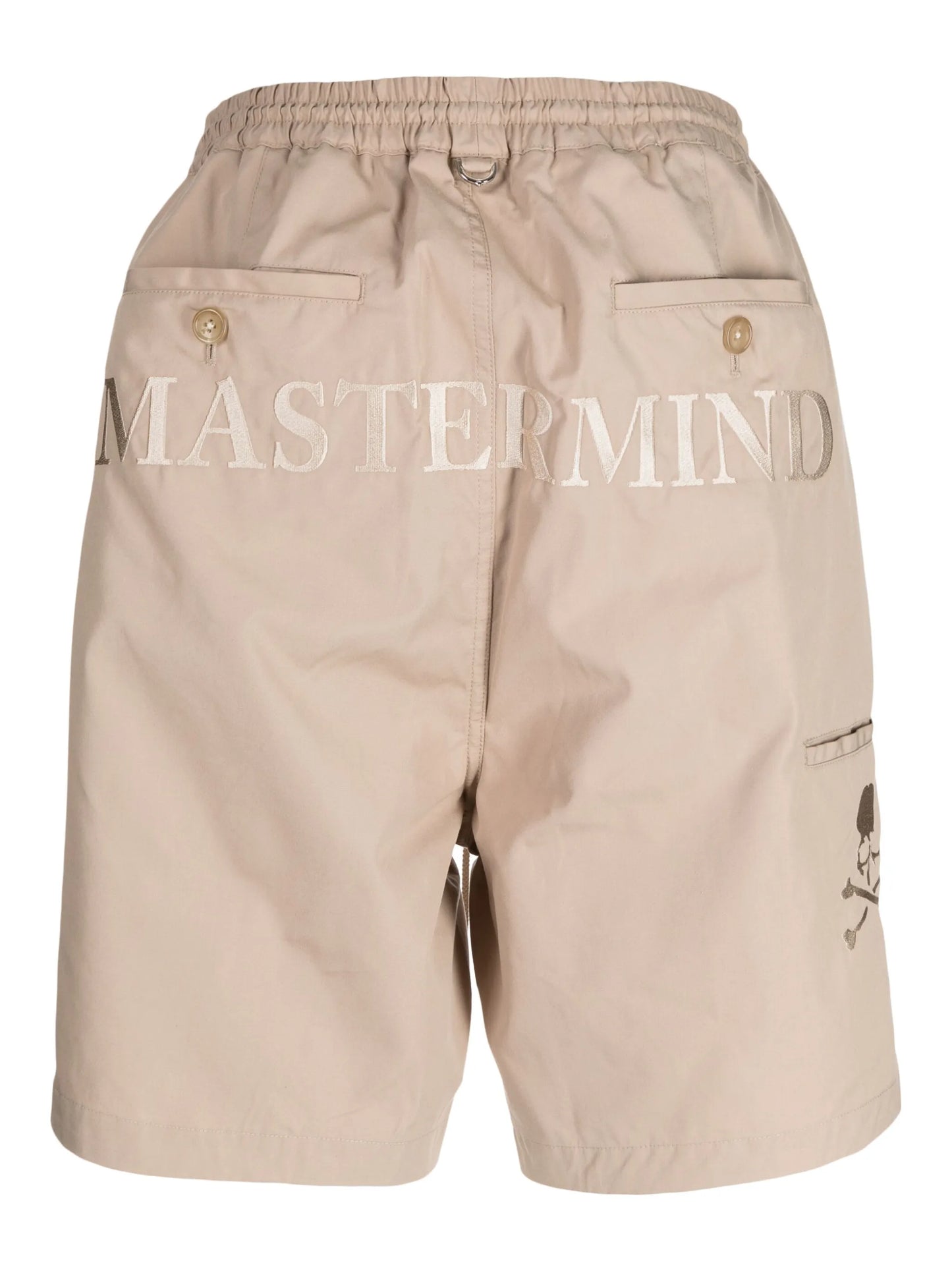 logo-print drawstring shorts